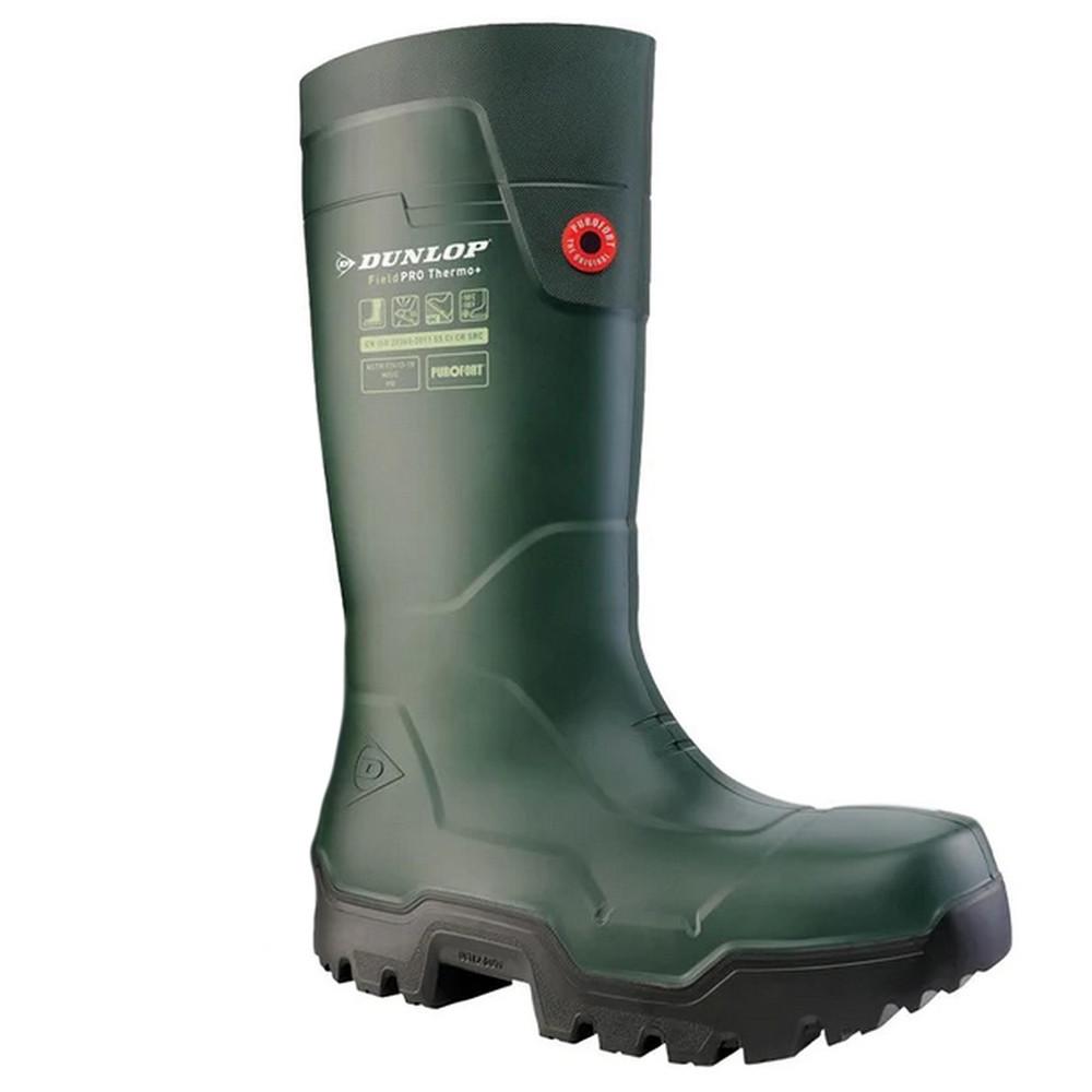 Dunlop Hochschäftige Sicherheitsstiefel FieldPro Thermo+