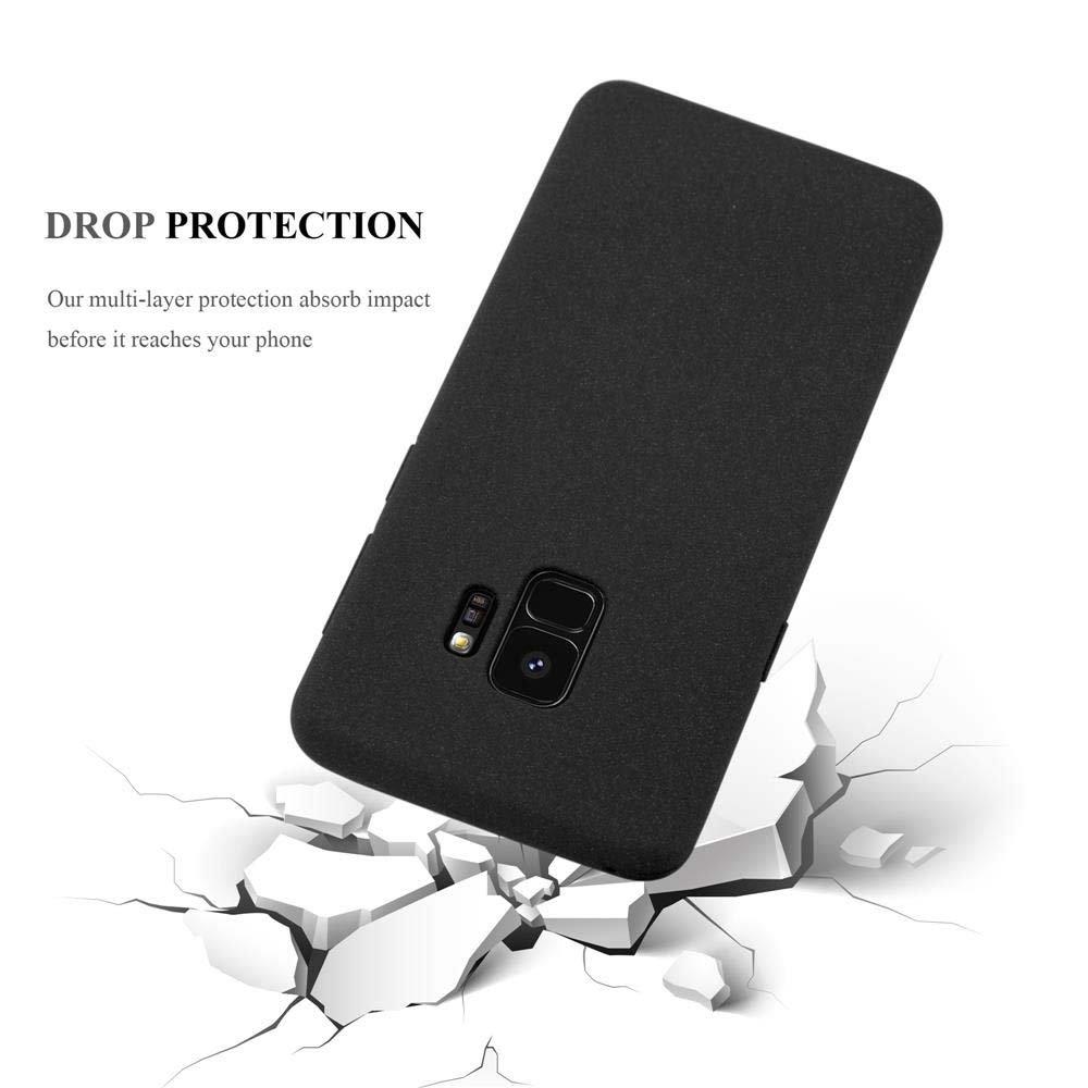 Cadorabo Hülle für Samsung Galaxy S9 TPU Silikon Frosted