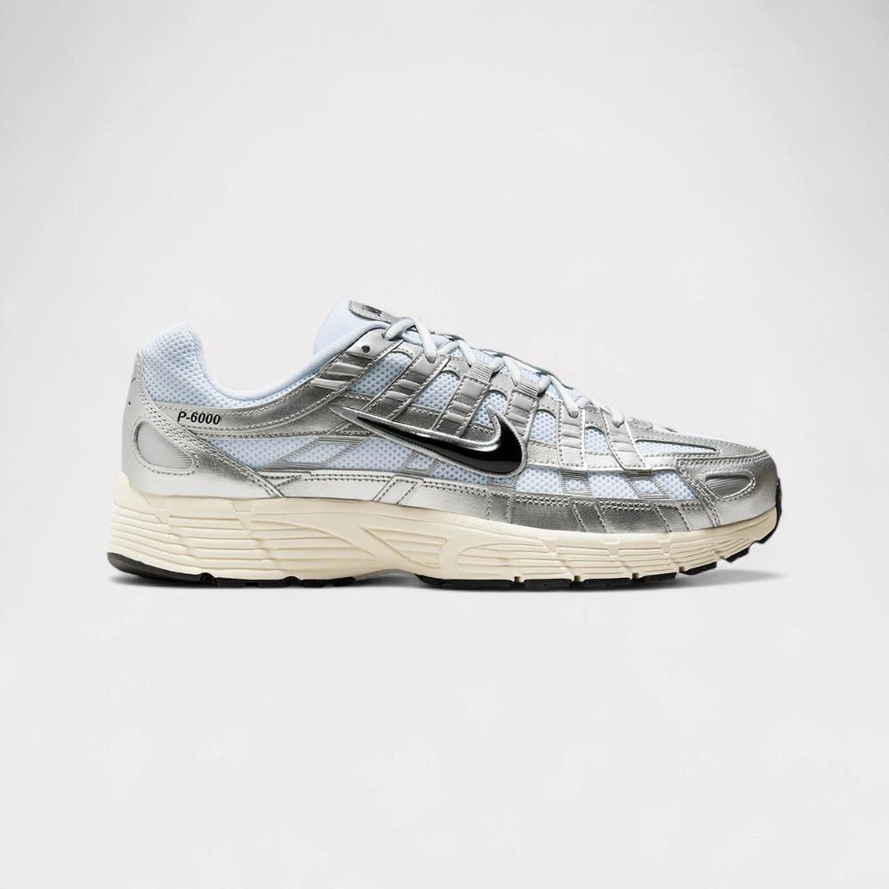 NIKE P-6000 - White Metallic Silver