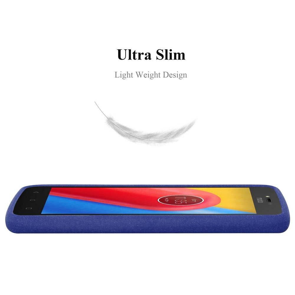 Cadorabo Hülle für Motorola MOTO C TPU Silikon Frosted