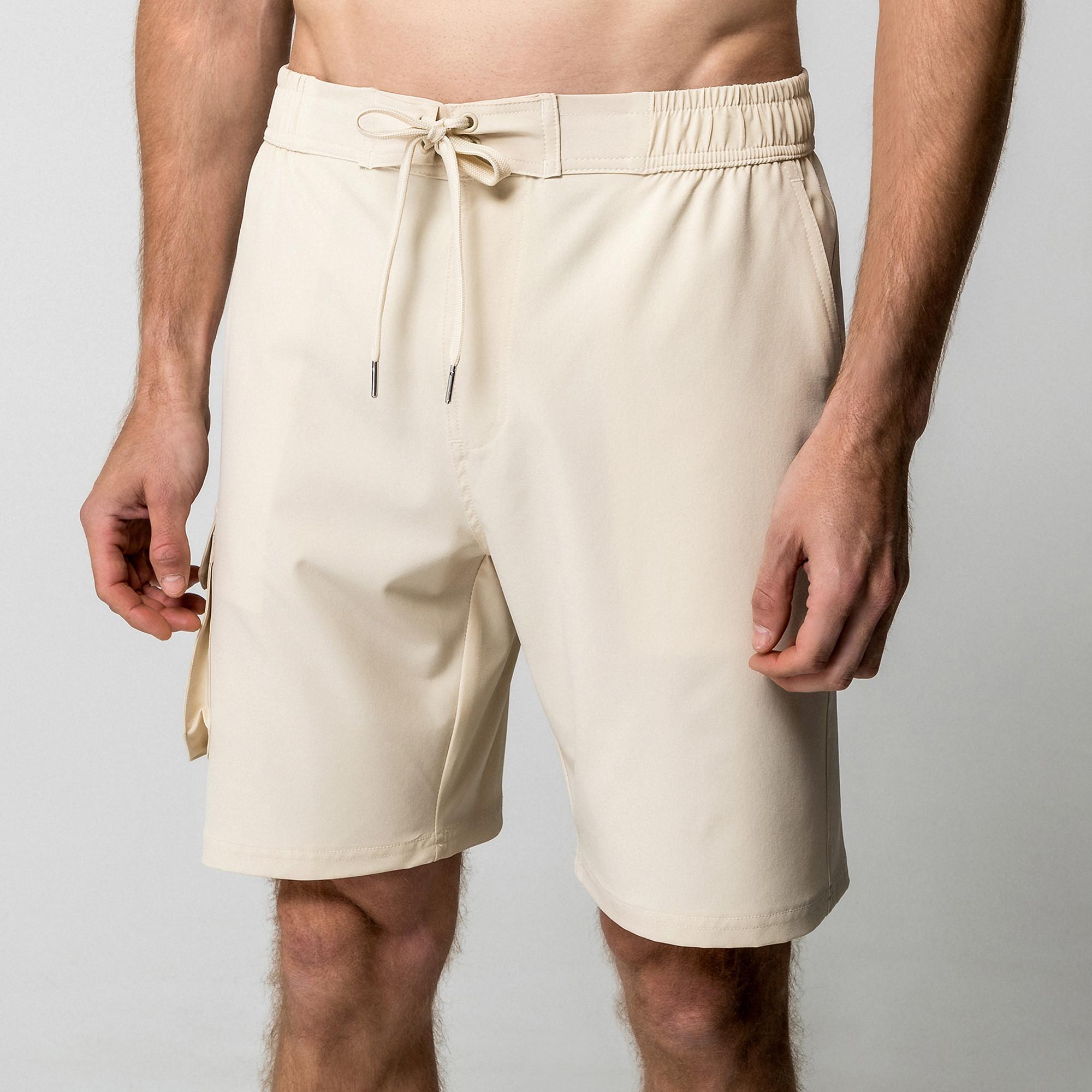 Manor Sport Solid Short Cargo Badeshorts