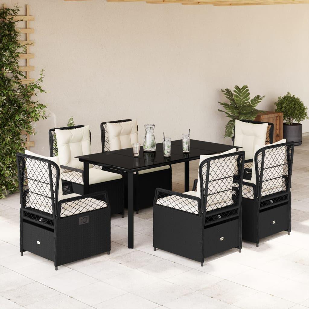 VidaXL Garten essgruppe poly-rattan