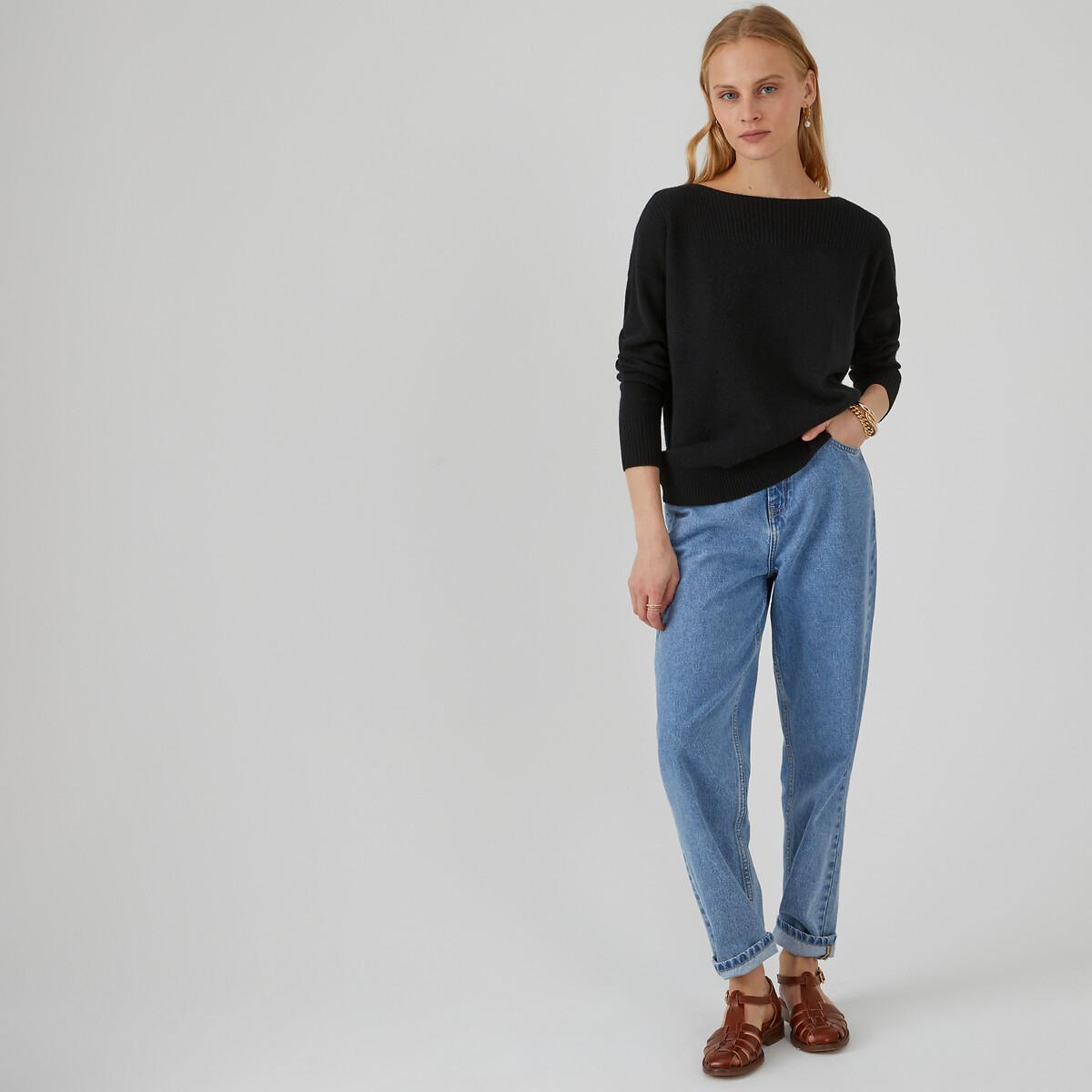 La Redoute Collections Pullover mit U-Boot-Ausschnitt