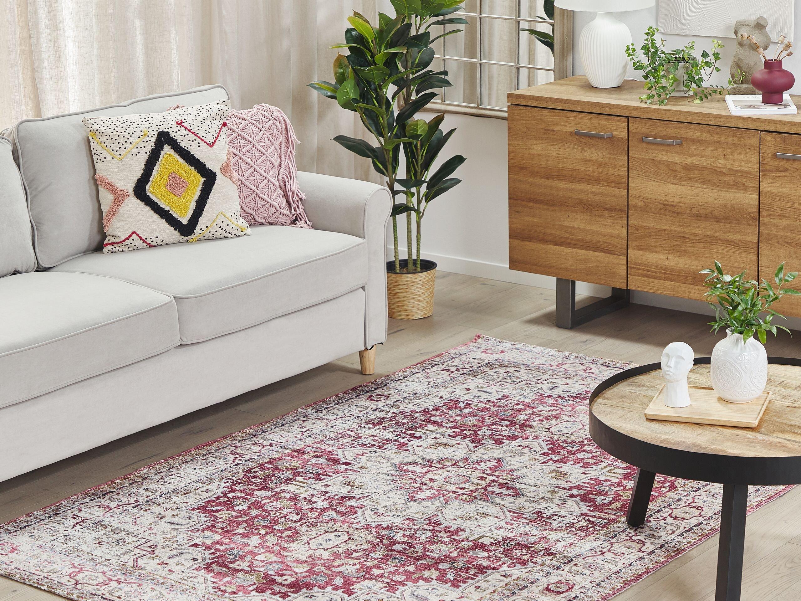 Beliani Teppich aus Polyester Retro ARHAVI