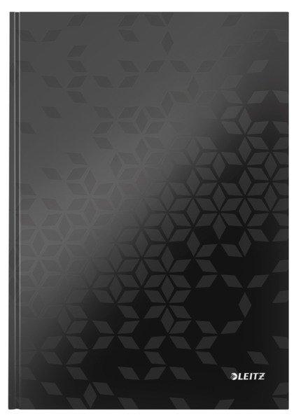Leitz LEITZ Notizbuch WOW A4 4625-10-95 liniert, 90g schwarz