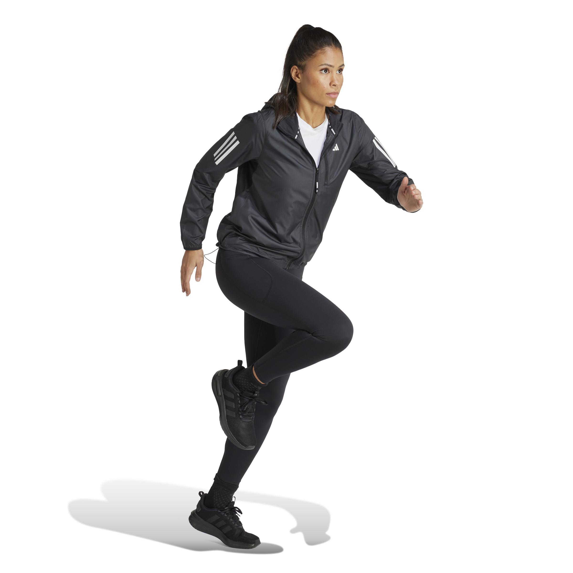 adidas regenjacke mit kapuze für damen own the run