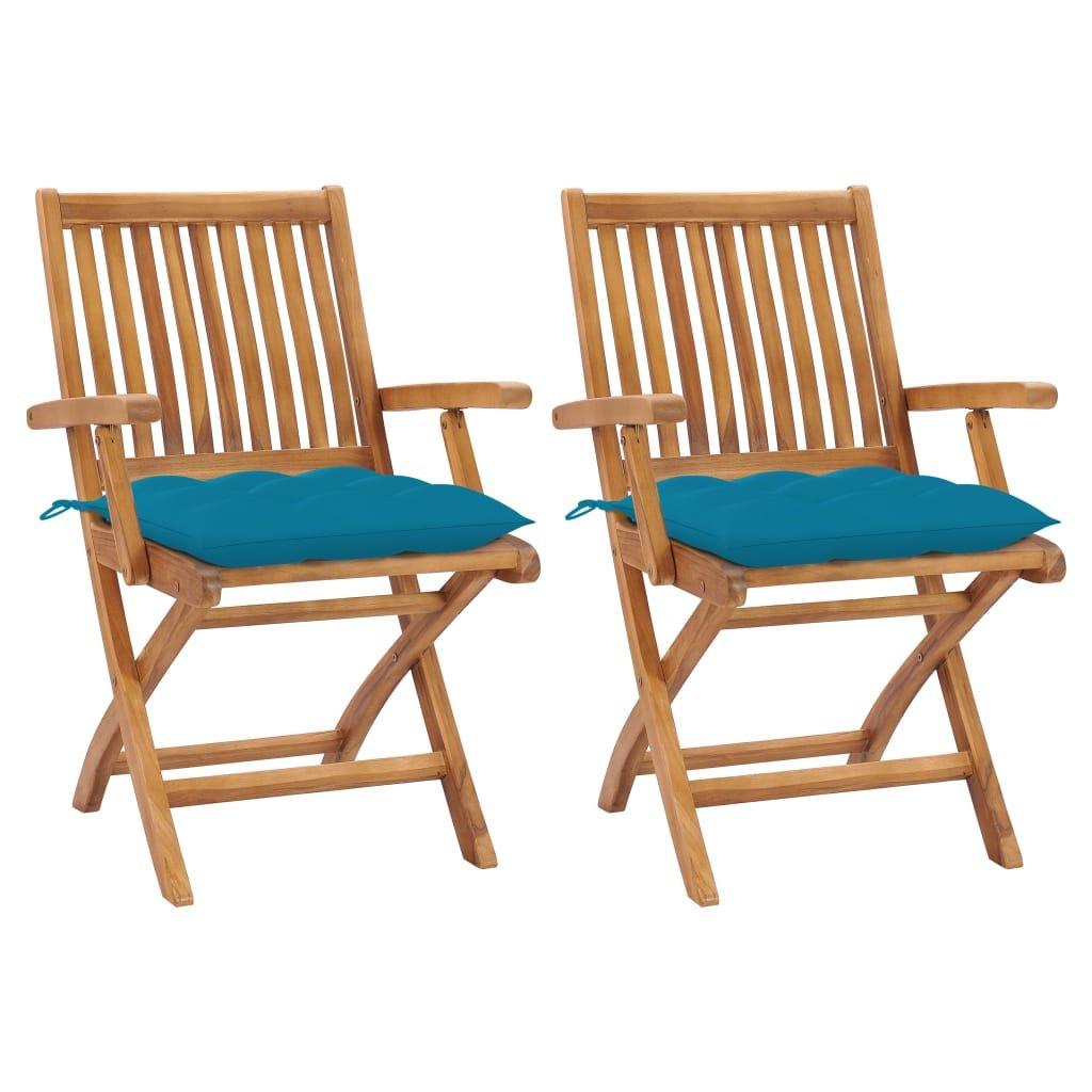 VidaXL Gartenstuhl teak