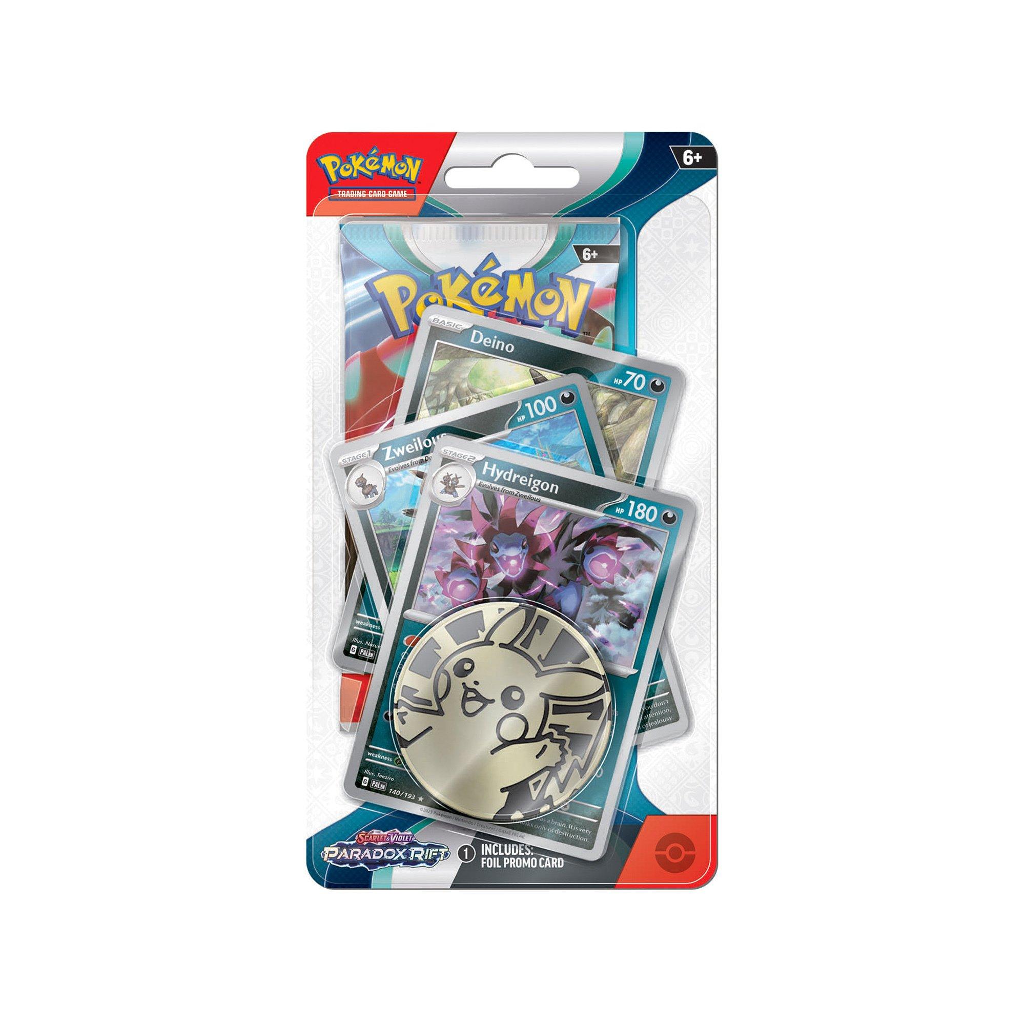 Pokémon Scarlet & Violet - Paradox Rift Premium Checklane Blister, Zufallsauswahl