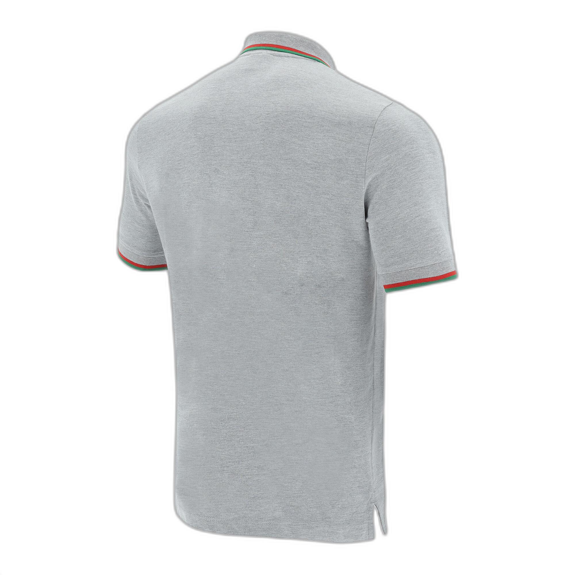 macron Wales Rugby 2020/21 Baumwollpikee Poloshirt