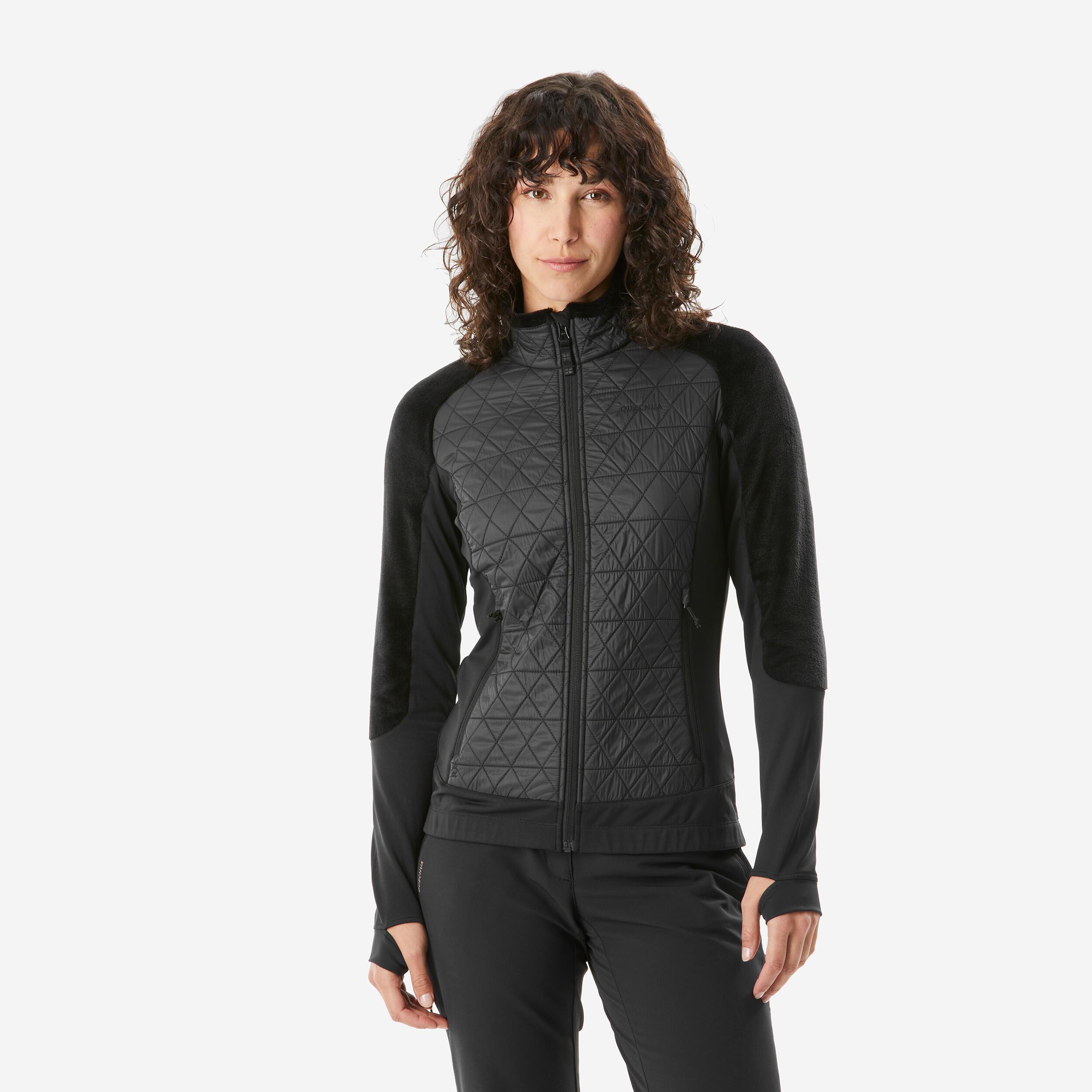 QUECHUA Fleecejacke warm Hybrid Winterwandern - SH900 Mountain
