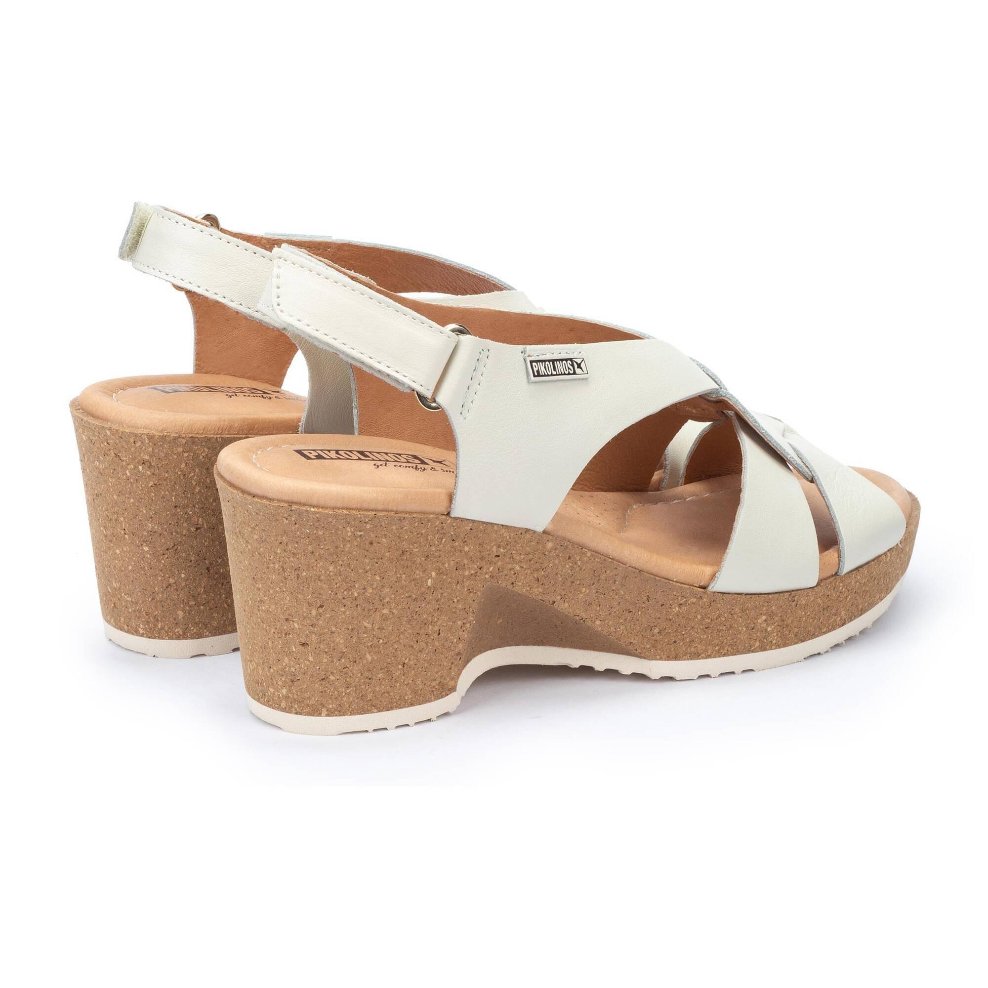 Pikolinos keil-sandalen für en arenales