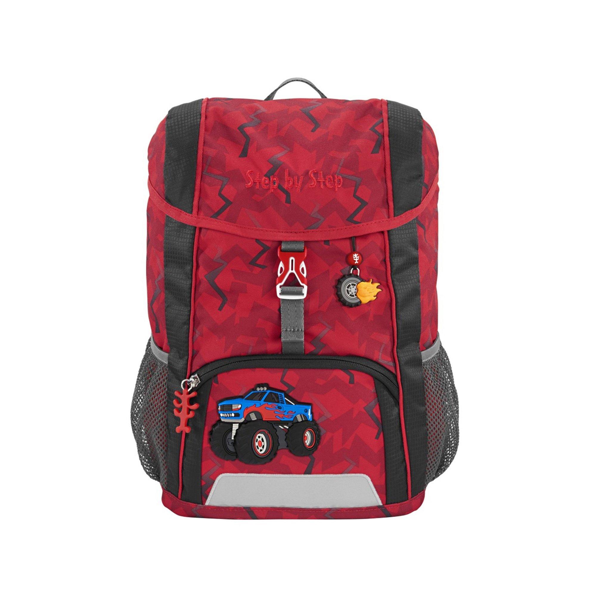 Step by Step Schulrucksack-Set, 3-teilig Monster Truck Rocky