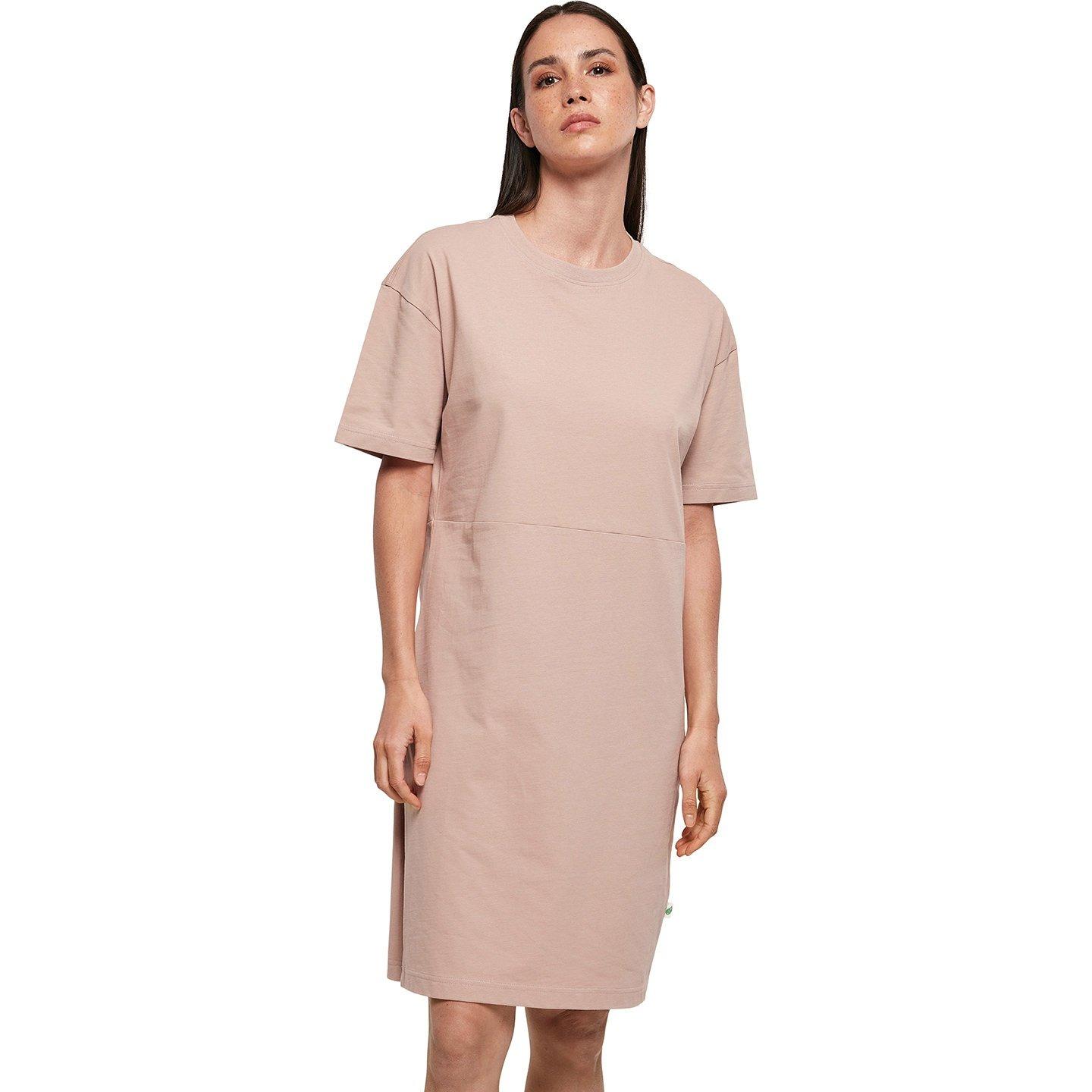 Build Your Own T-Shirt Kleid mit geschlitztem Saum