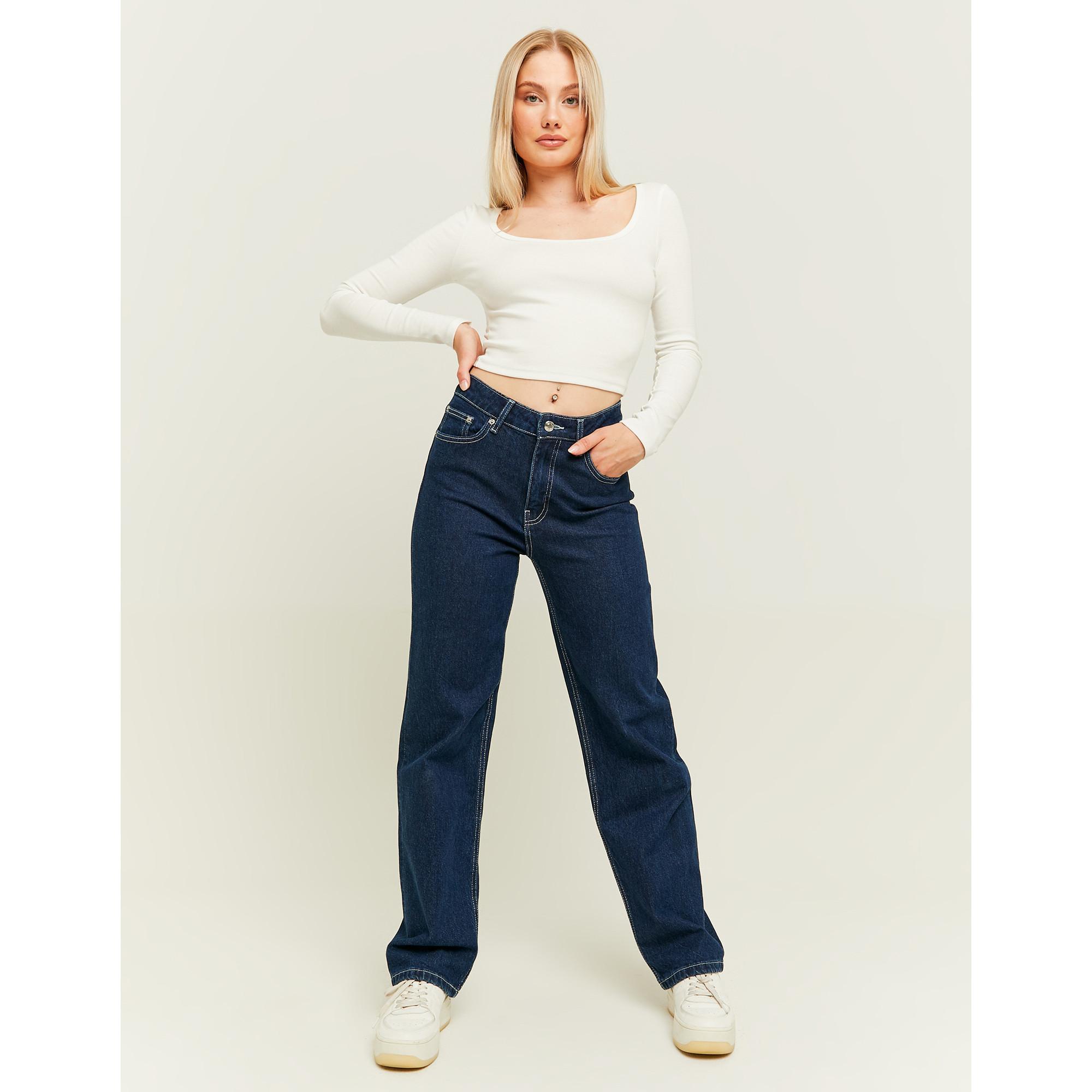 Tally Weijl High Waist Straight Leg Jeans