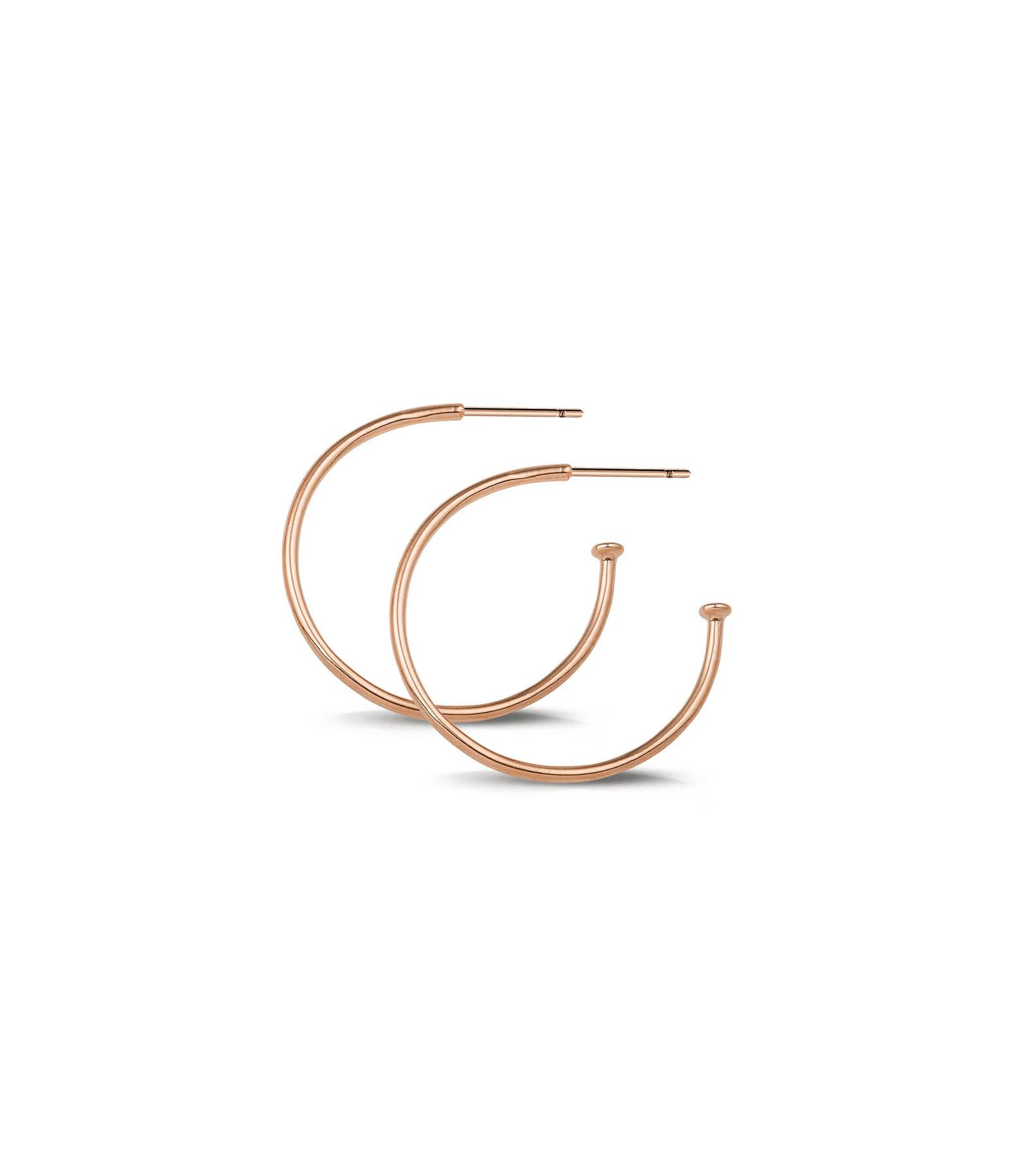PHANTASYA Creolen mittel 1303 Roségold