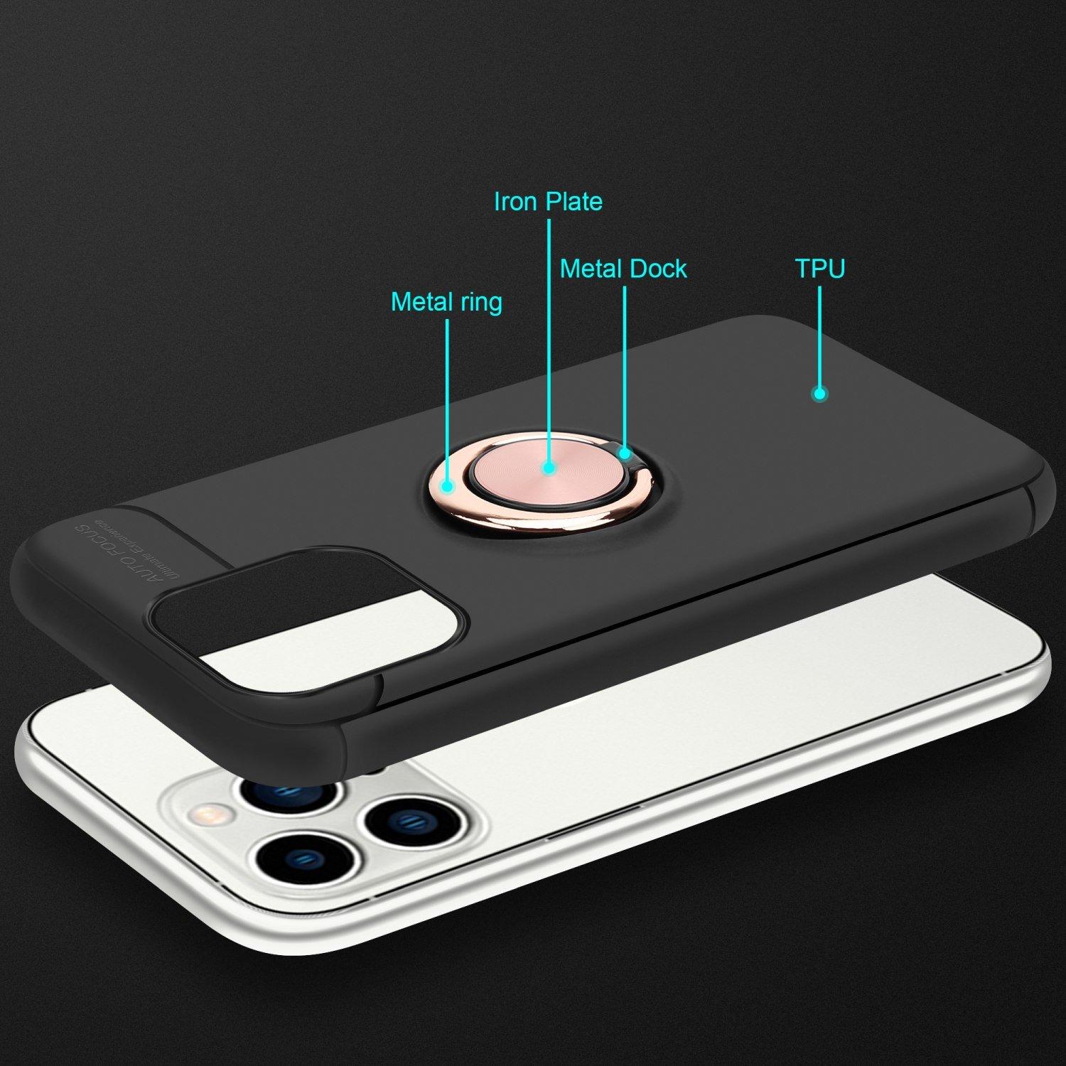 Cadorabo Hülle für Apple iPhone 14 PRO MAX Fokus Ring TPU Silikon