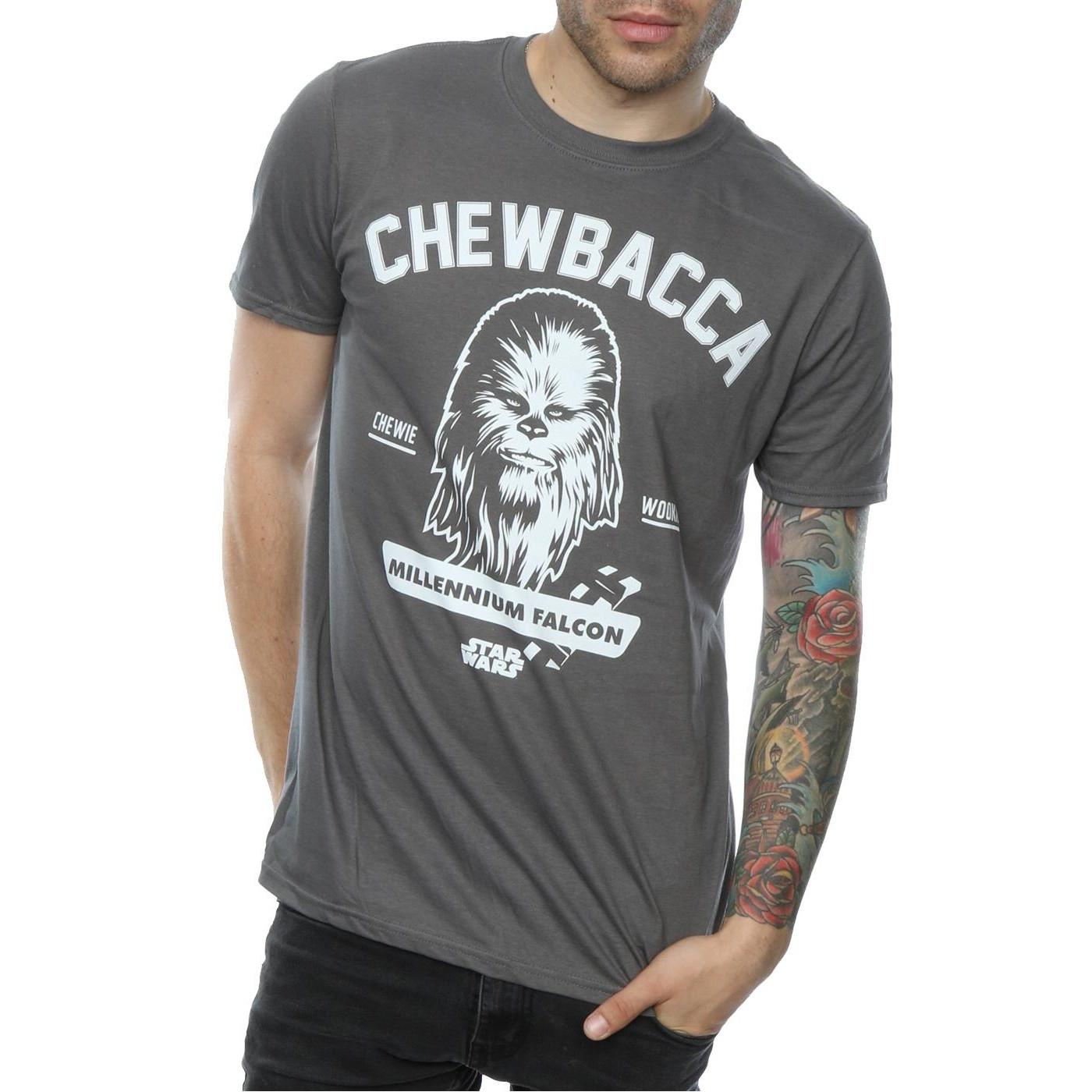 STAR WARS Collegiate Chewbacca Grafik T-Shirt