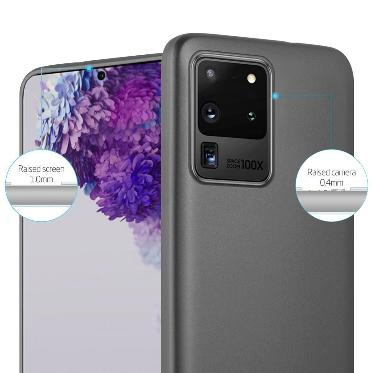 Cadorabo Hülle für Samsung Galaxy S20 ULTRA TPU Silikon Matt