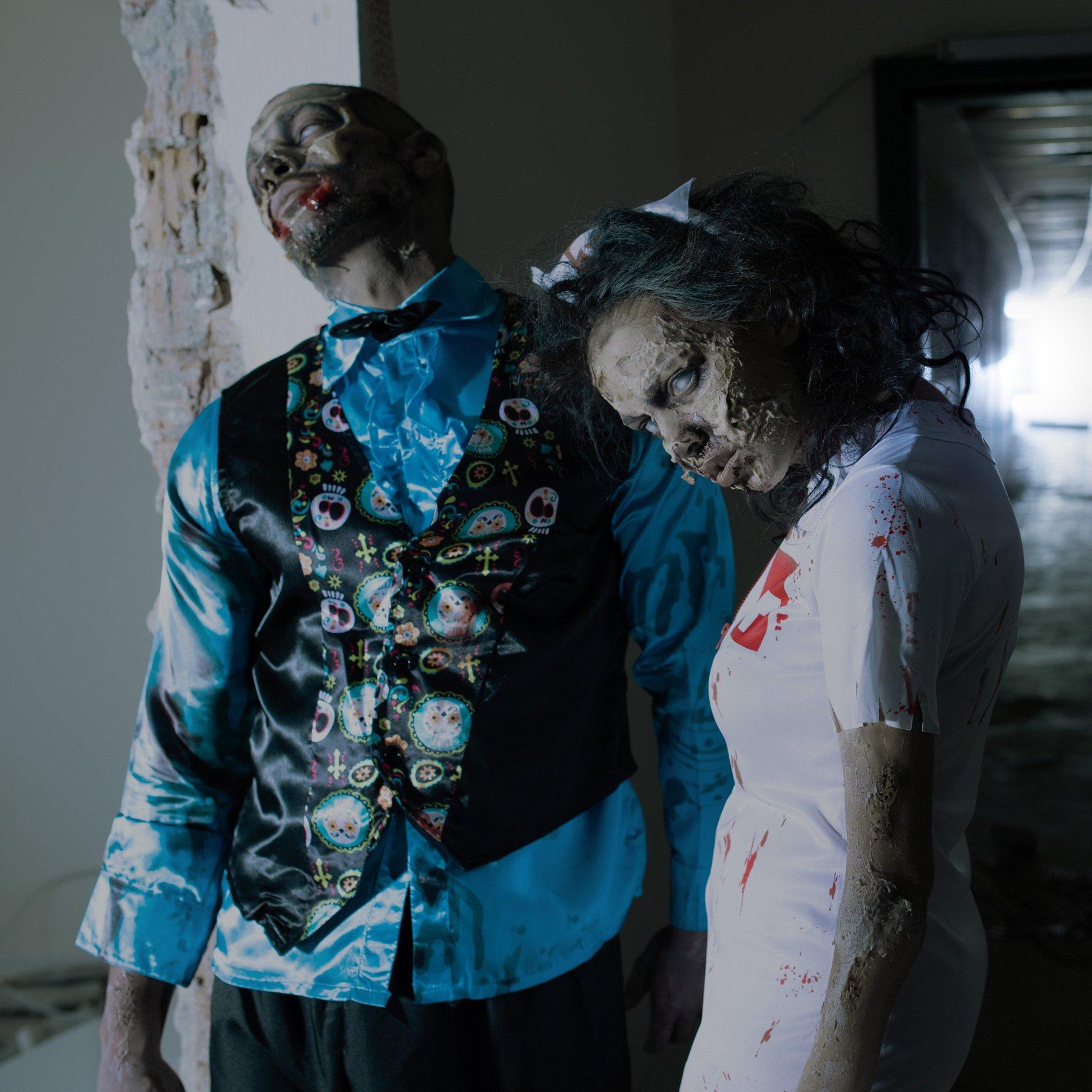 Tectake Frauenkostüm sexy Zombie Krankenschwester