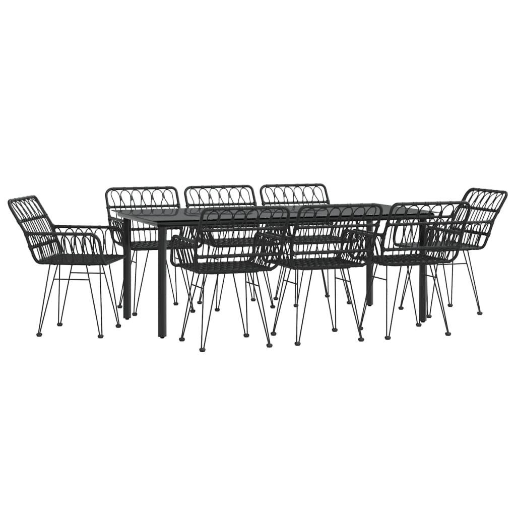 VidaXL Garten essgruppe poly-rattan