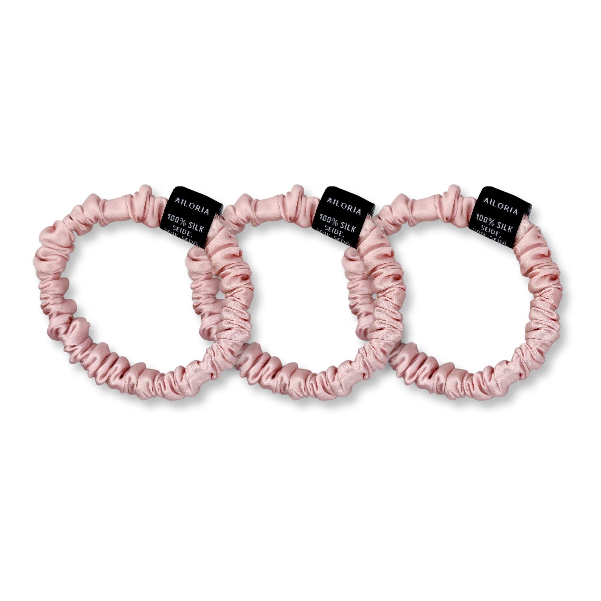 AILORIA DOUX Set 3 Scrunchies S aus Seide
