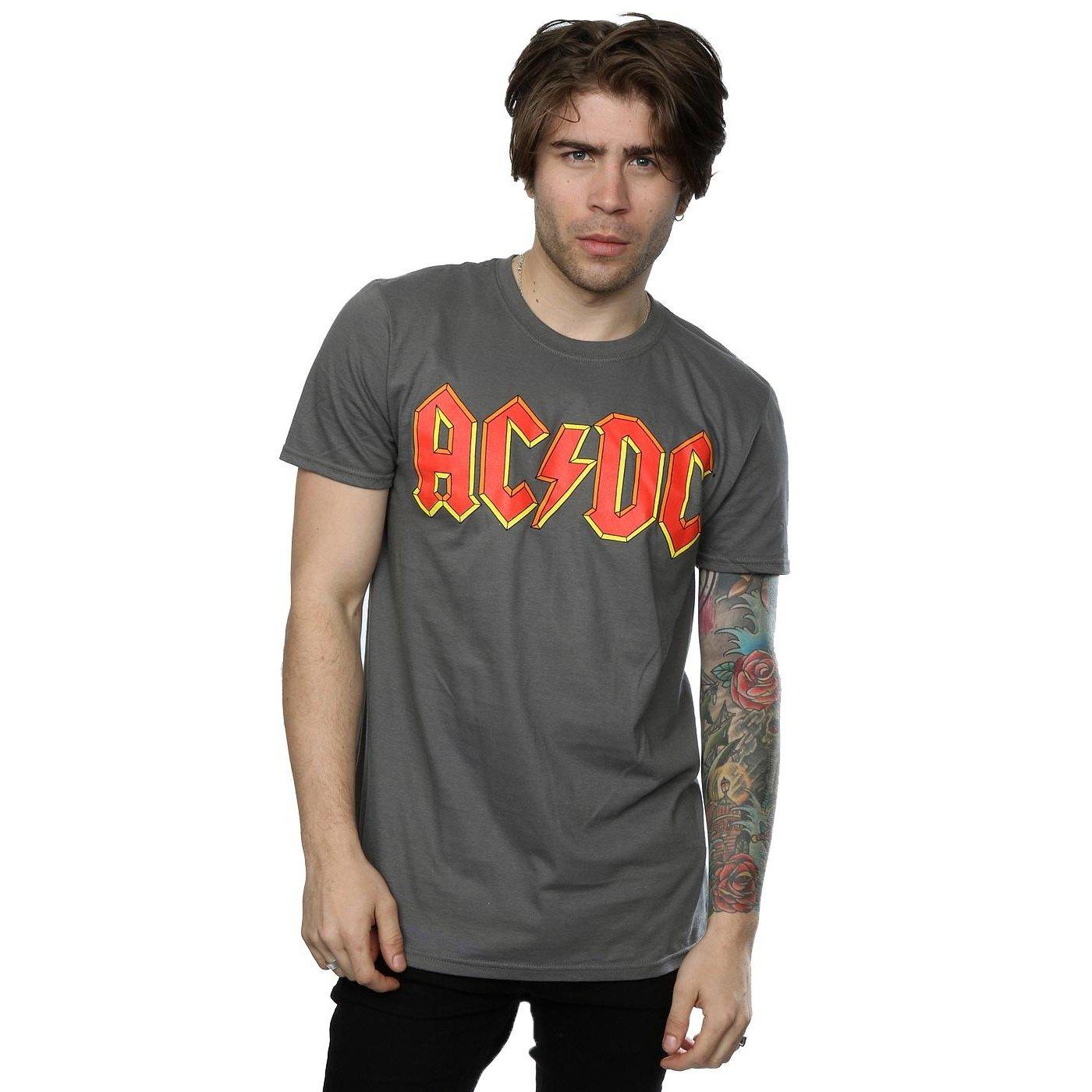 AC/DC ACDC Logo Print T-Shirt