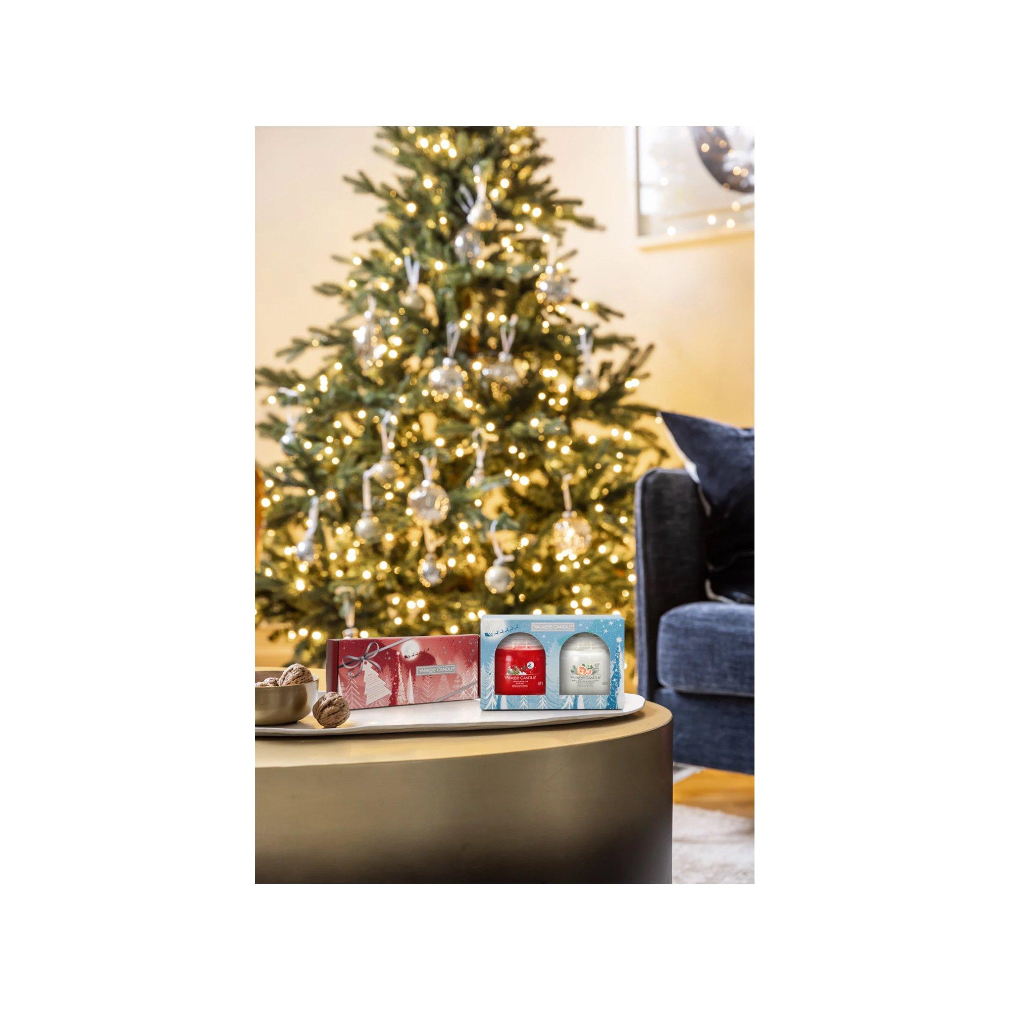 Yankee Candle Signature Geschenkset Weihnachten Duftkerzen Holiday Bright Lights 2 Signature Medium Jar Giftset