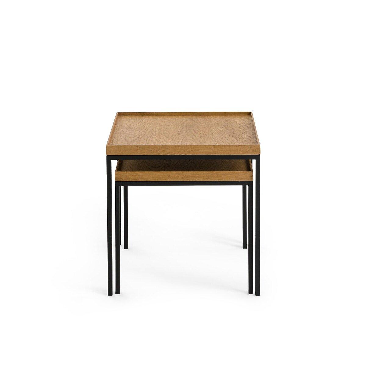 La Redoute Intérieurs 2er-Set Satz-Couchtische Joga