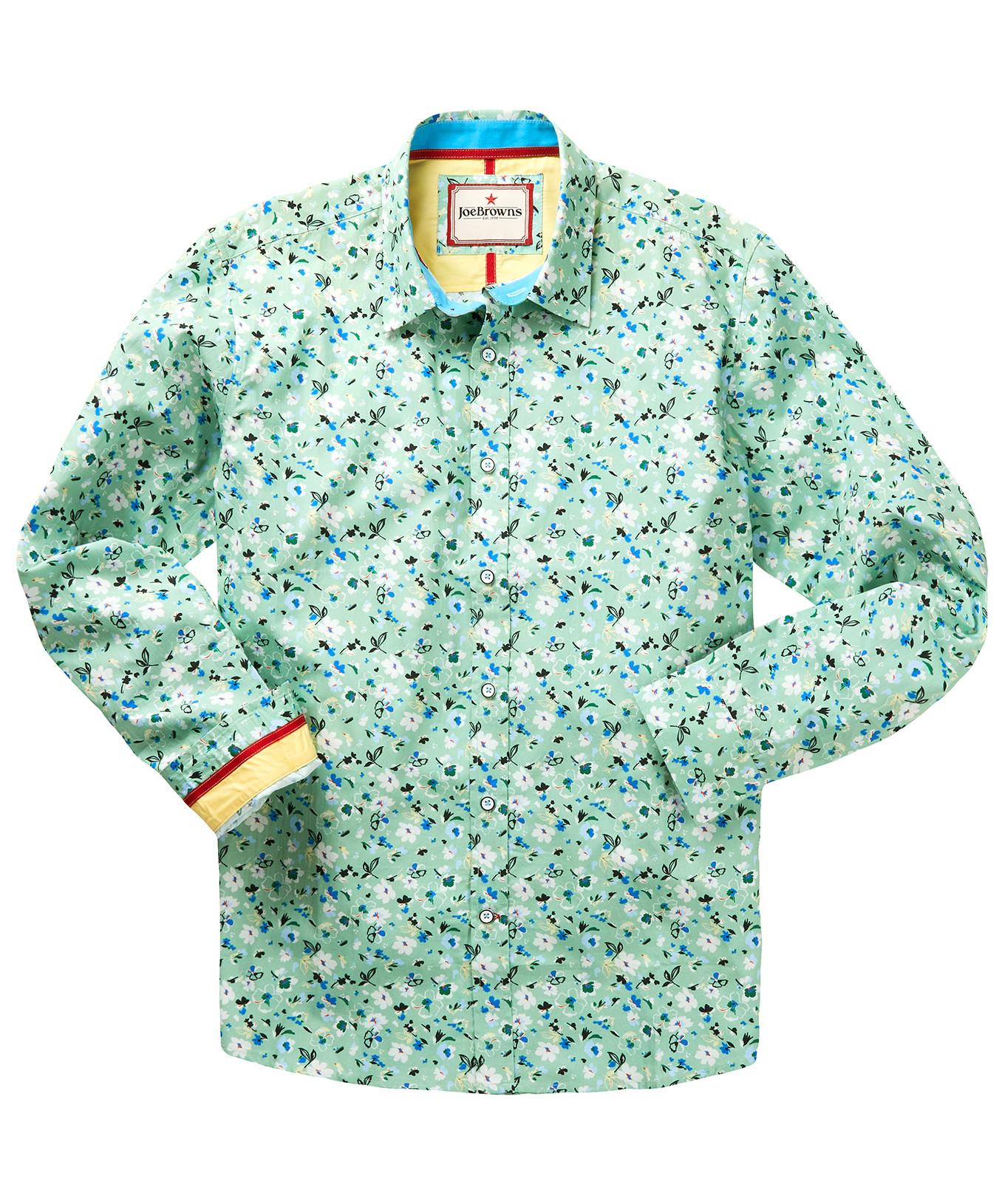 Joe Browns Langarmhemd mit Blumenmuster