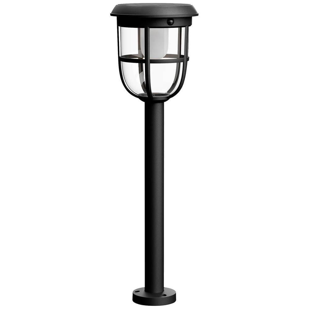 Philips Lighting Philips Outdoor Ultra-Efficient Solar Radii Sockelleuchte Spiess 1.3W, Linkable Sensor, 3000 Kelvin