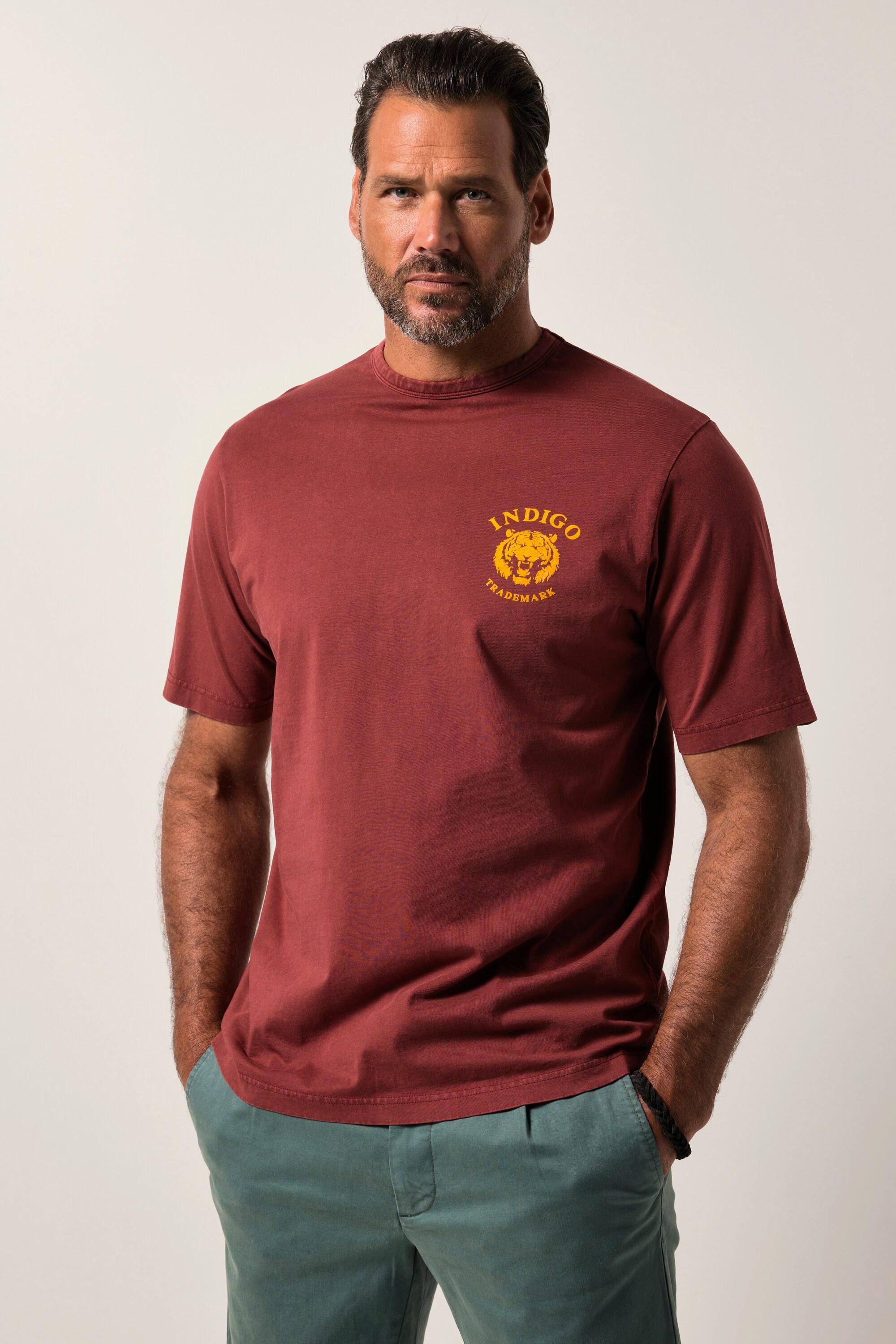 JP1880 Kurzarm Print Vintage Look T-Shirt