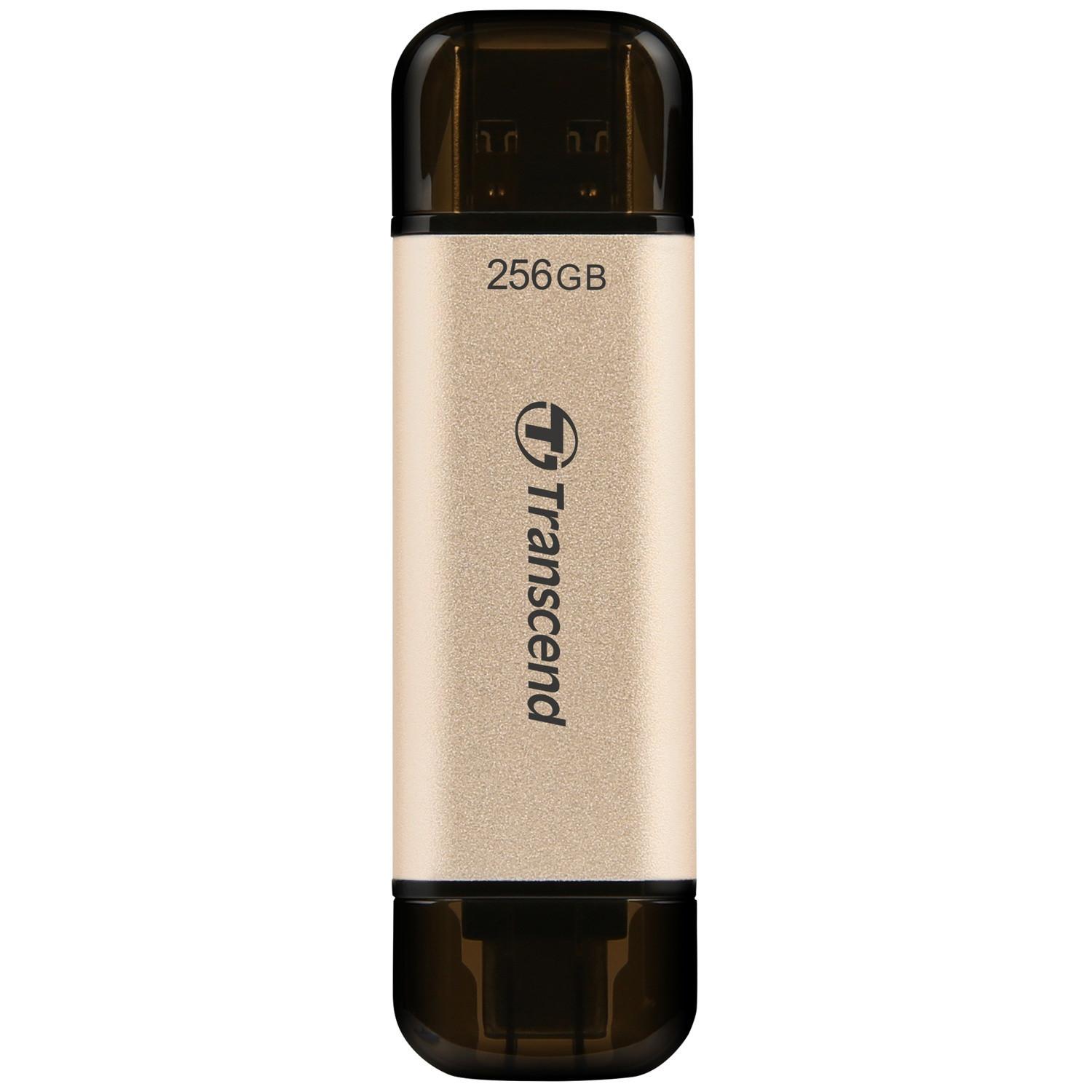 Transcend USB-Speicher JF930C 2-in-1 (USB3.2/USB-C) 256 GB
