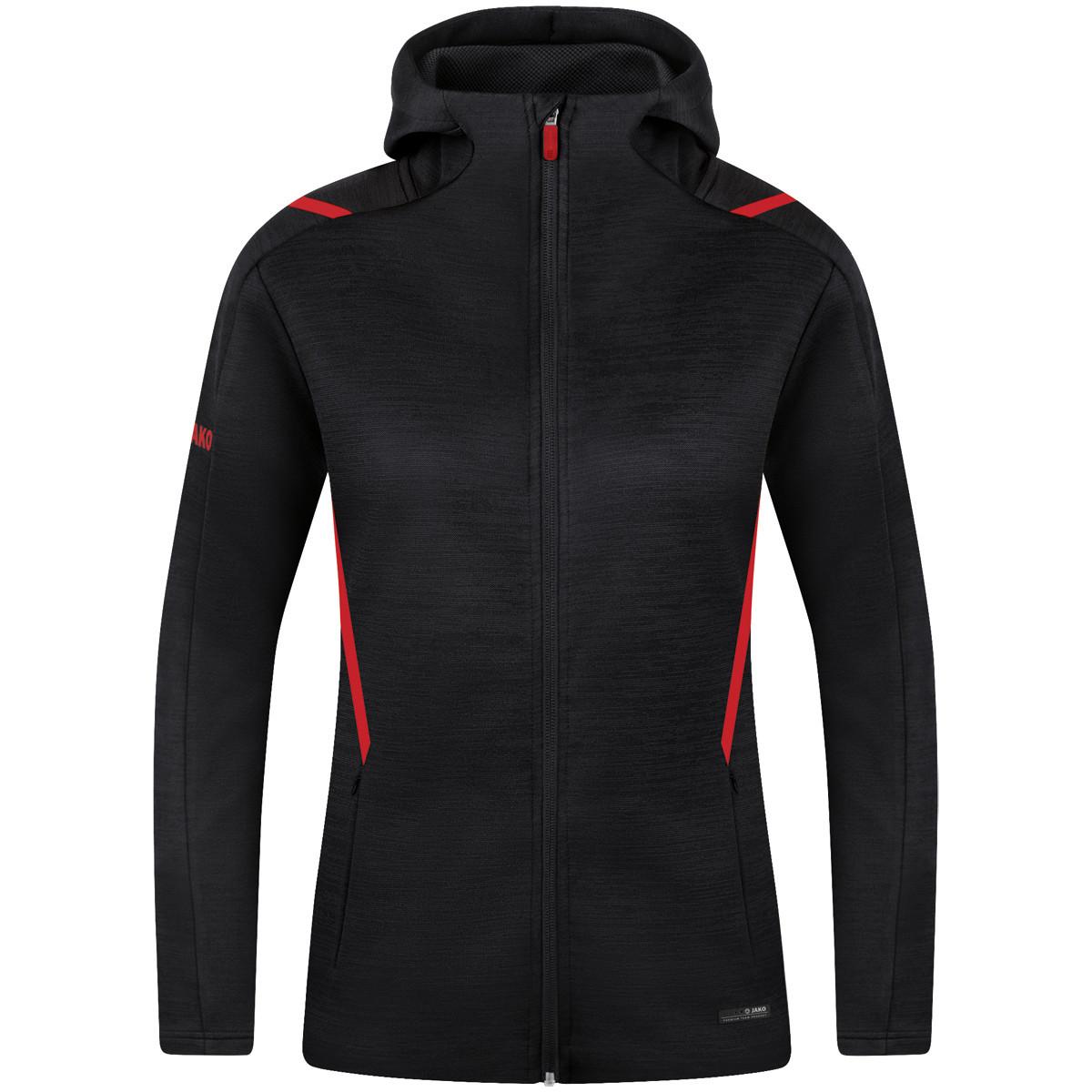 Jako freizeit-sweatjacke mit kapuze challenge