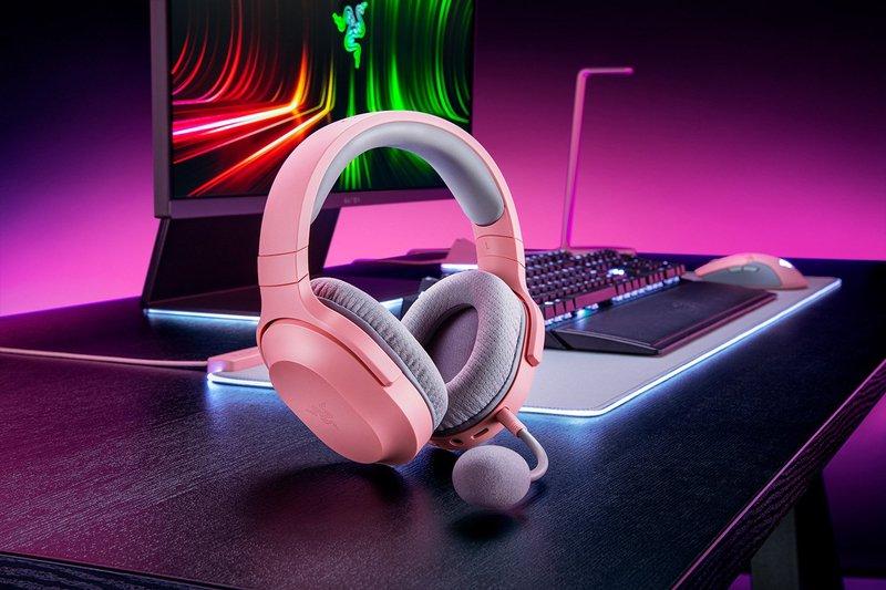 RAZER Barracuda X Kopfhörer Verkabelt & Kabellos Kopfband Gaming USB Typ-C Bluetooth Pink