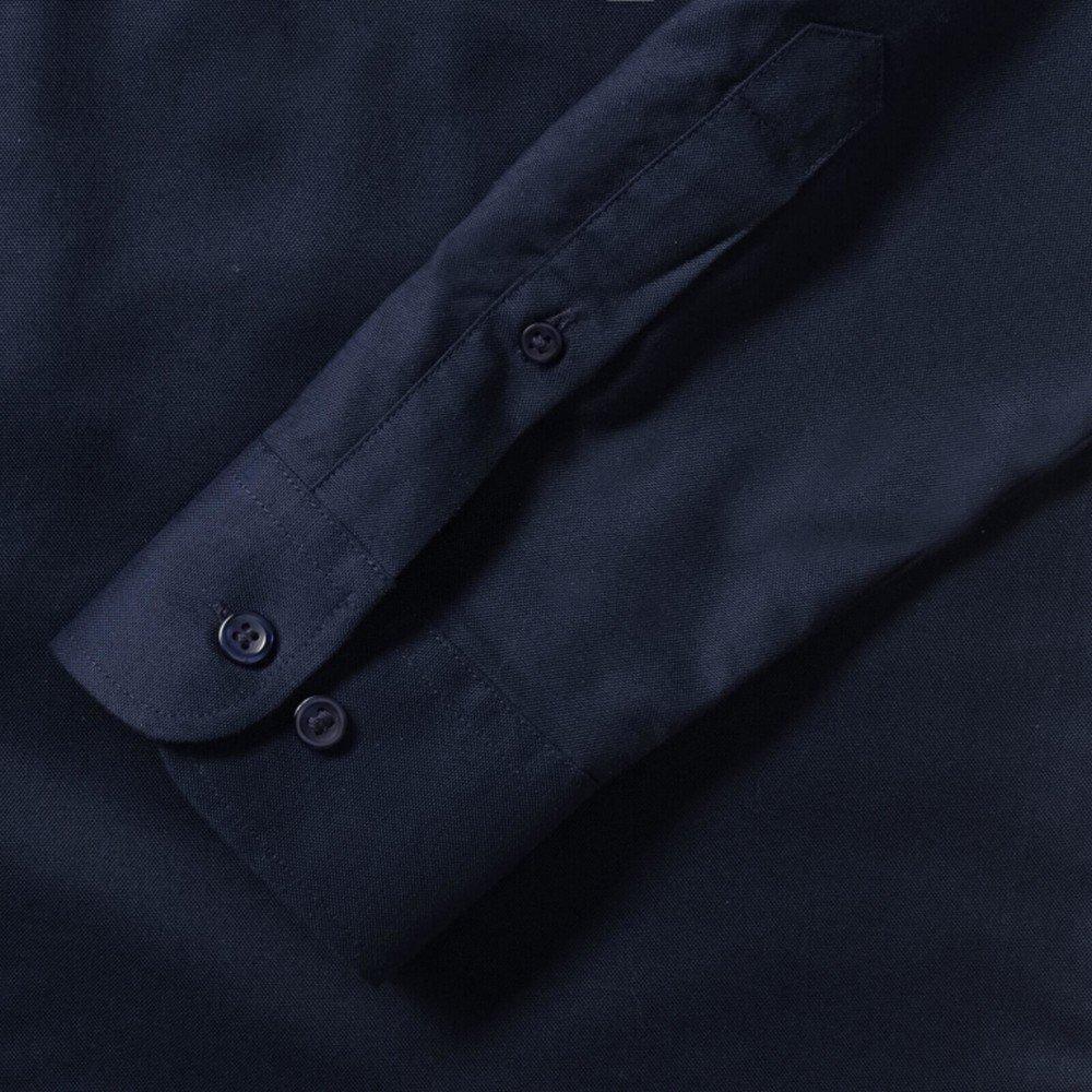 Russell Oxford Langarm Pflegeleichtes Hemd