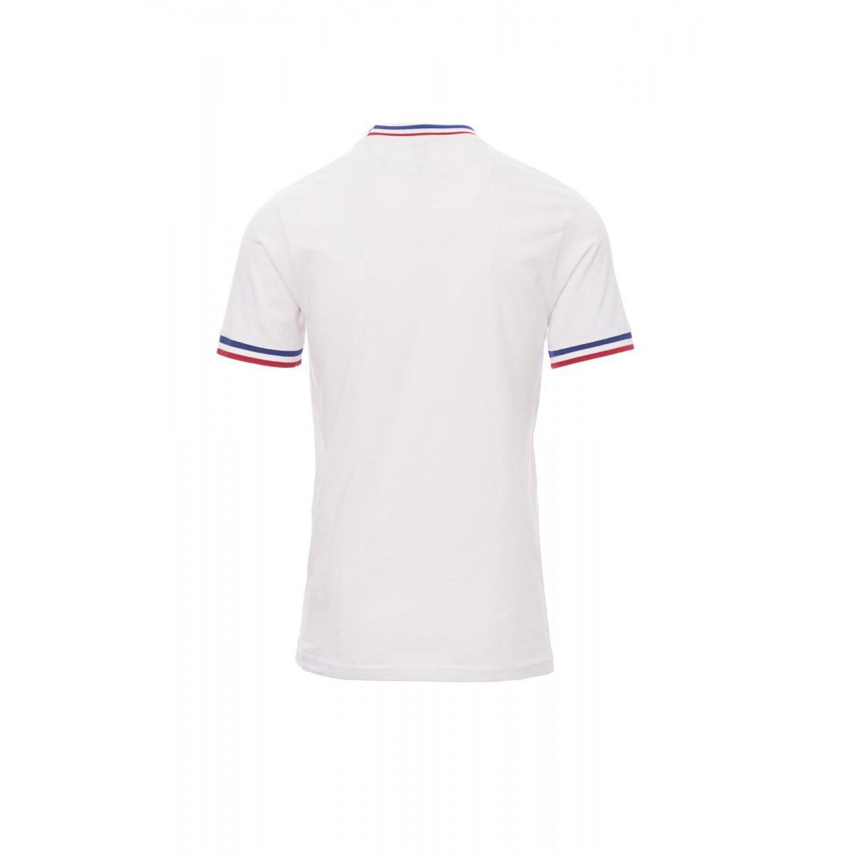 Payper Wear T-Shirt mit gestreiftem Kragen und Bündchen