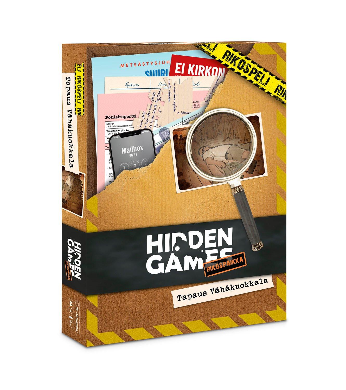 Hidden Games Rikospaikka: Case Vähäkuokkala auf Finnisch