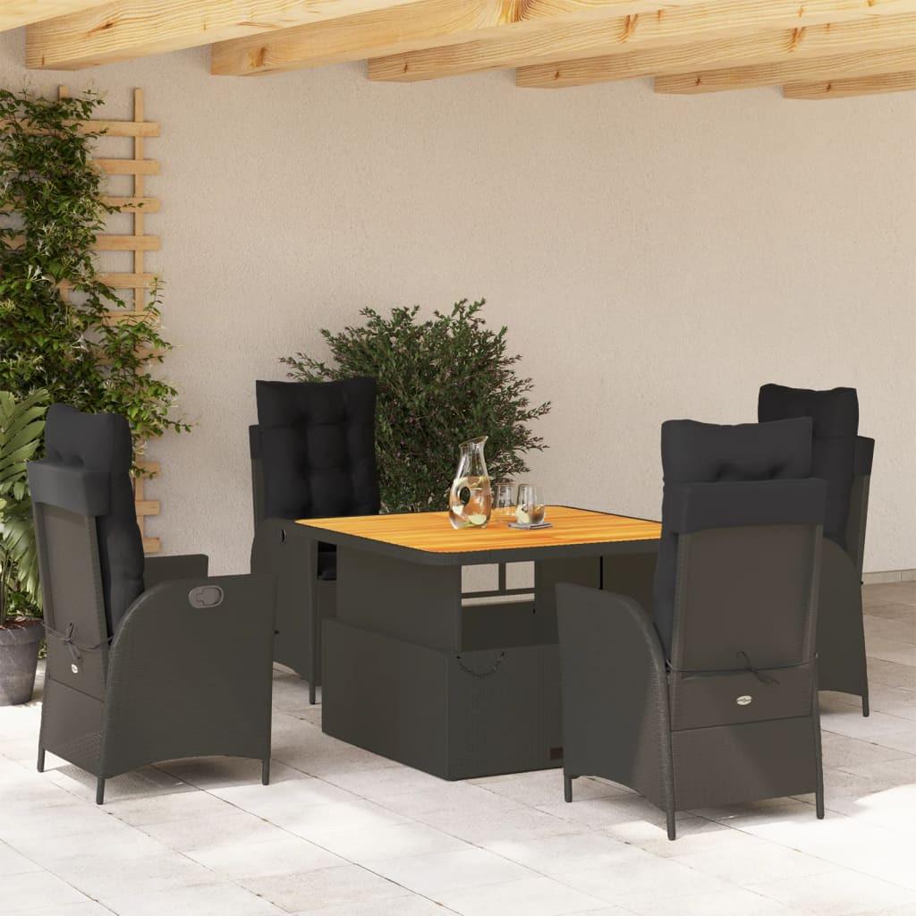 VidaXL Garten essgruppe poly-rattan