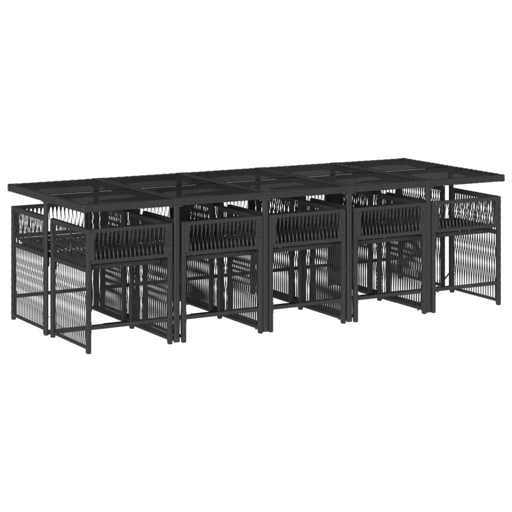 VidaXL Garten essgruppe poly-rattan