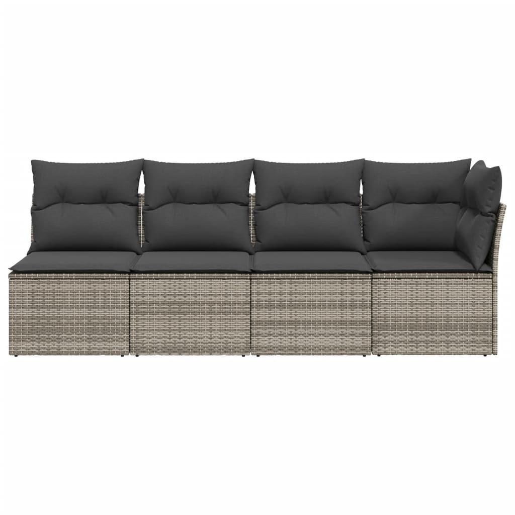 VidaXL Gartensofa poly-rattan