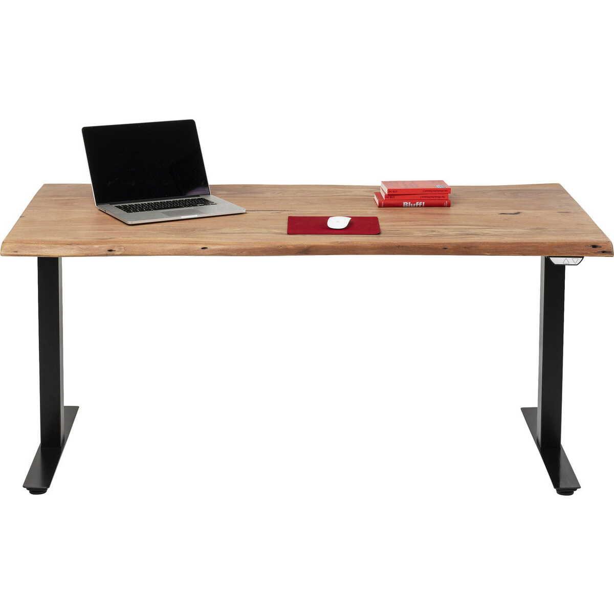 KARE Design Tisch Office Harmony höhenverstellbar Schwarz 160x80