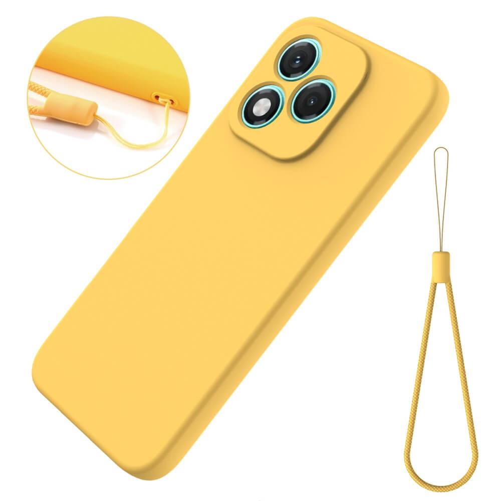 Cover-Discount HONOR 400 Lite - Silikon Gummi Hülle mit Riemen
