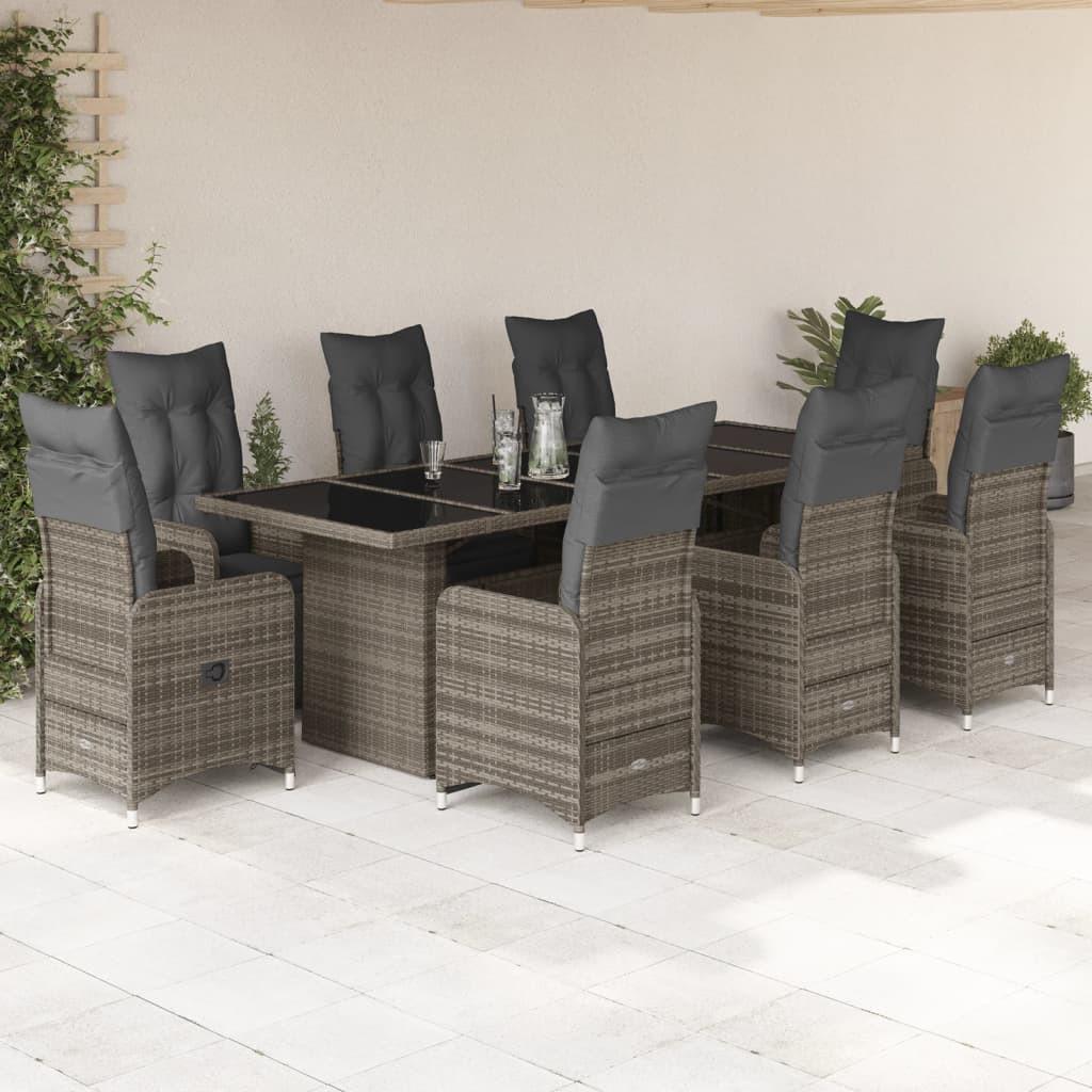 VidaXL Bistro set poly-rattan