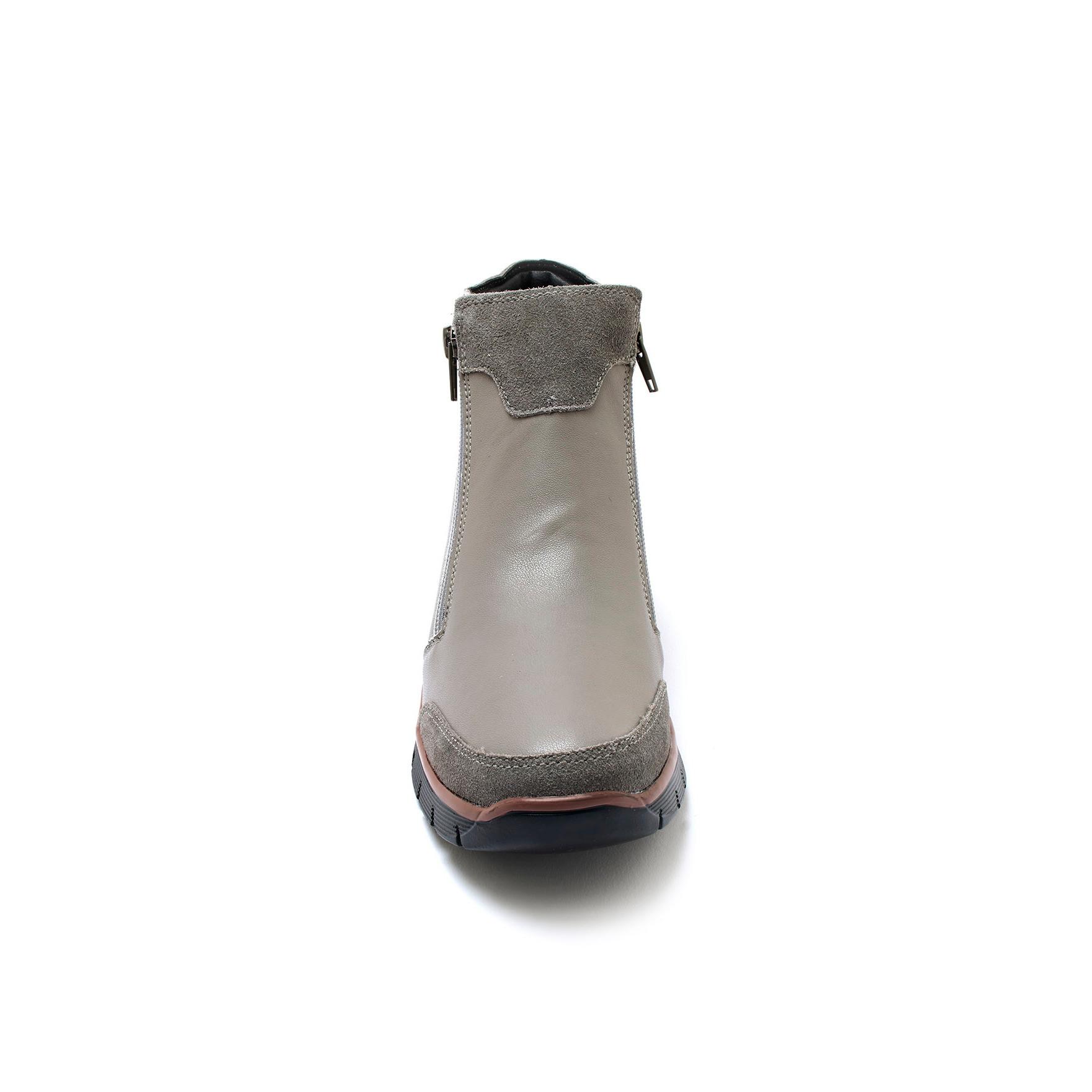 Pédiconfort damen wedge-stiefeletten mit reißverschluss