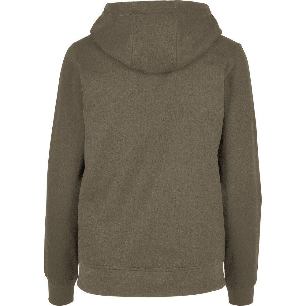 Build Your Own Basic Hoodie mit durchgehendem Reißverschluss