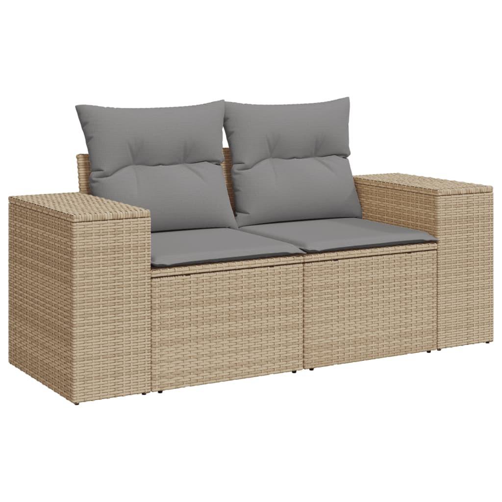 VidaXL Garten sofagarnitur poly-rattan