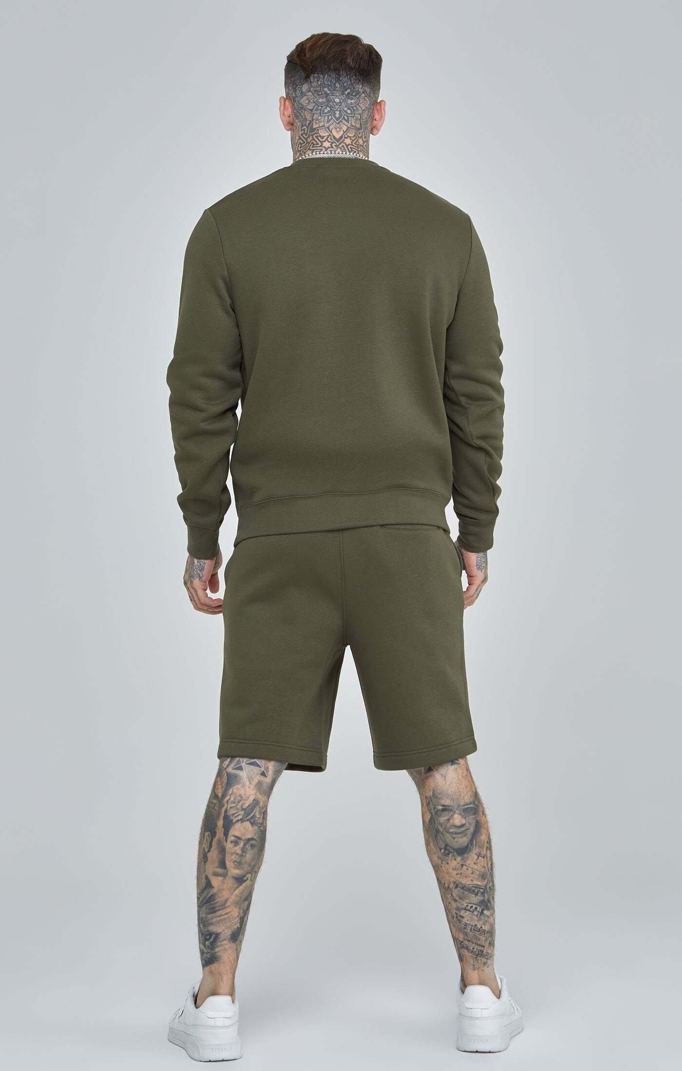 Sik Silk Sweatshirts Khaki Essential Sweatshirt