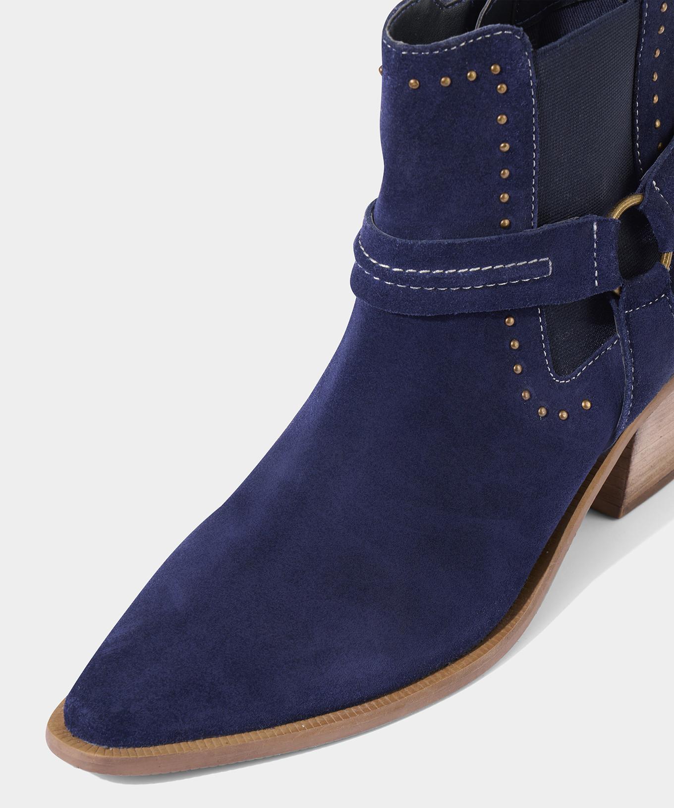 Joe Browns Nietenbesetzte Premium-Wildleder-Stiefeletten