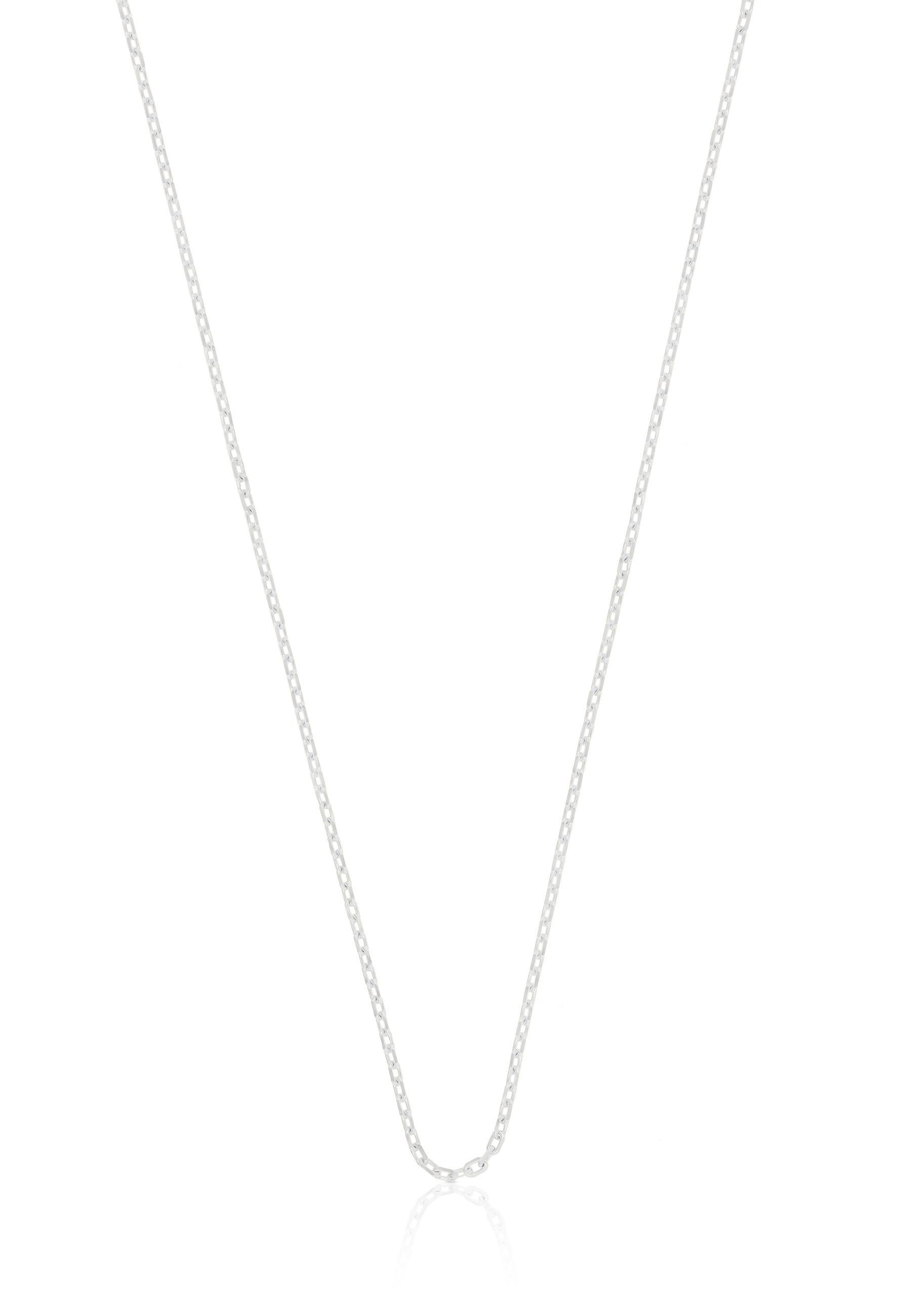 MUAU Schmuck Collier Anker Weissgold 750, 1.4mm, 42cm