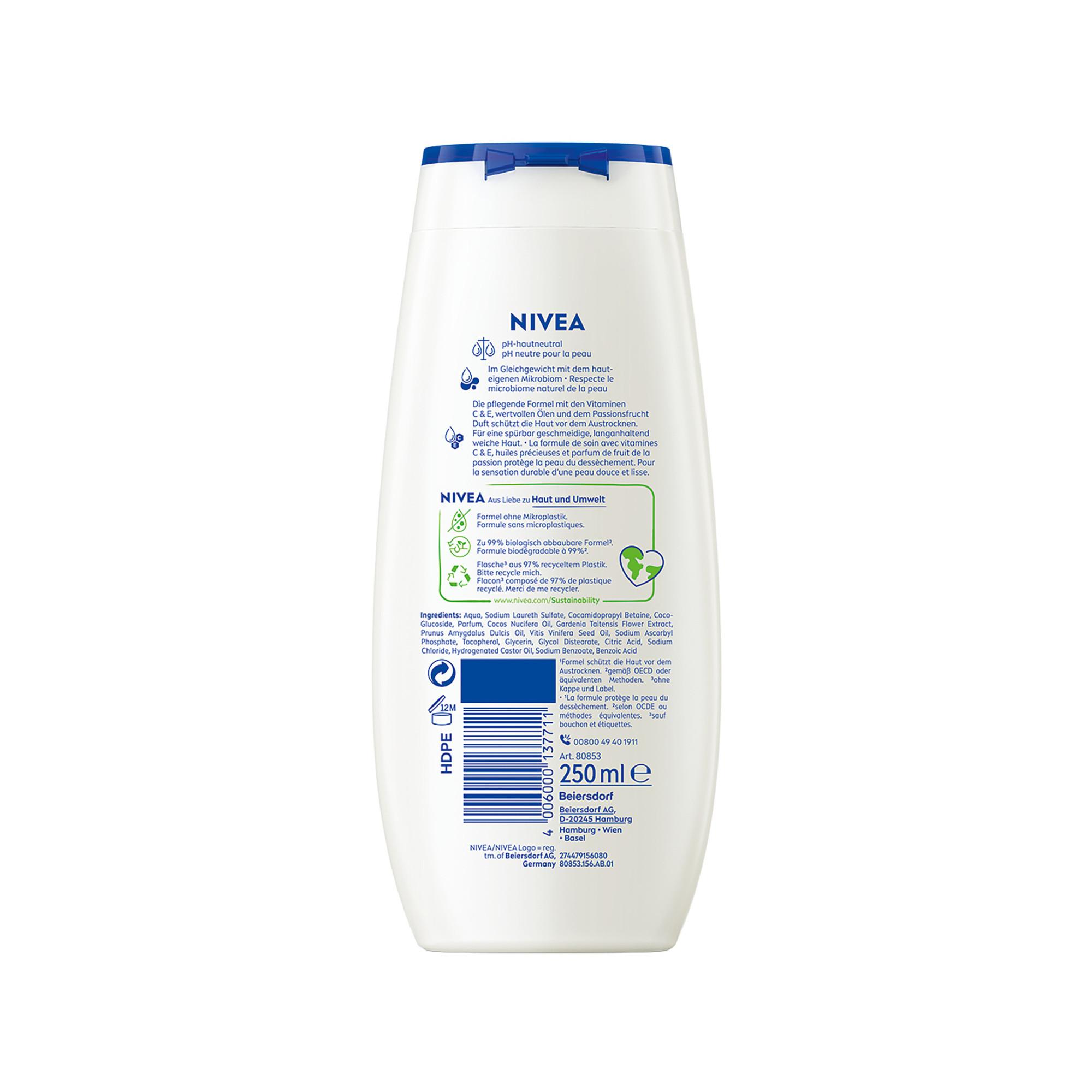 NIVEA Pflegedusche Passion Fruit & Monoi Oil